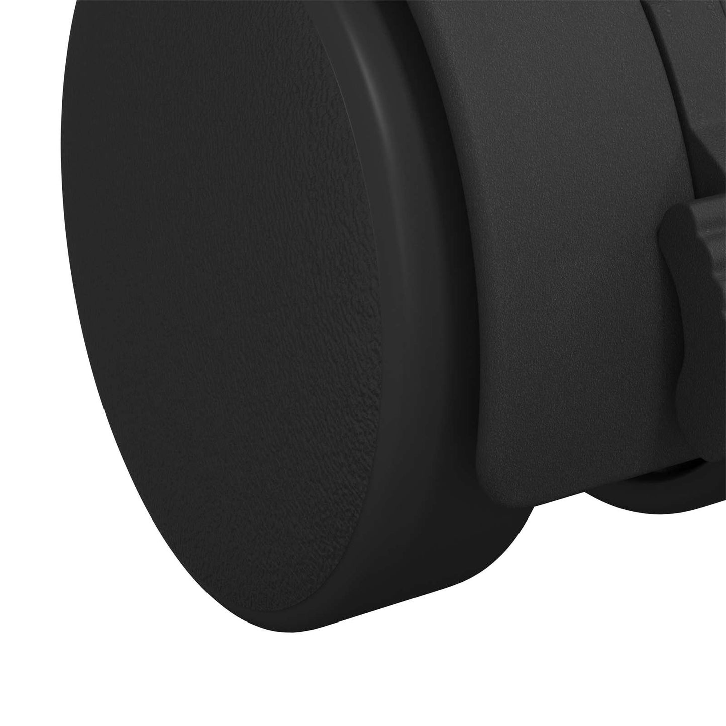 Caster 2 pcs Zwart en Zilver 40,1 x 40,1 x 37,8 mm Ijzer en PP is nu te koop bij PeponiXL, paradijselijk wonen!