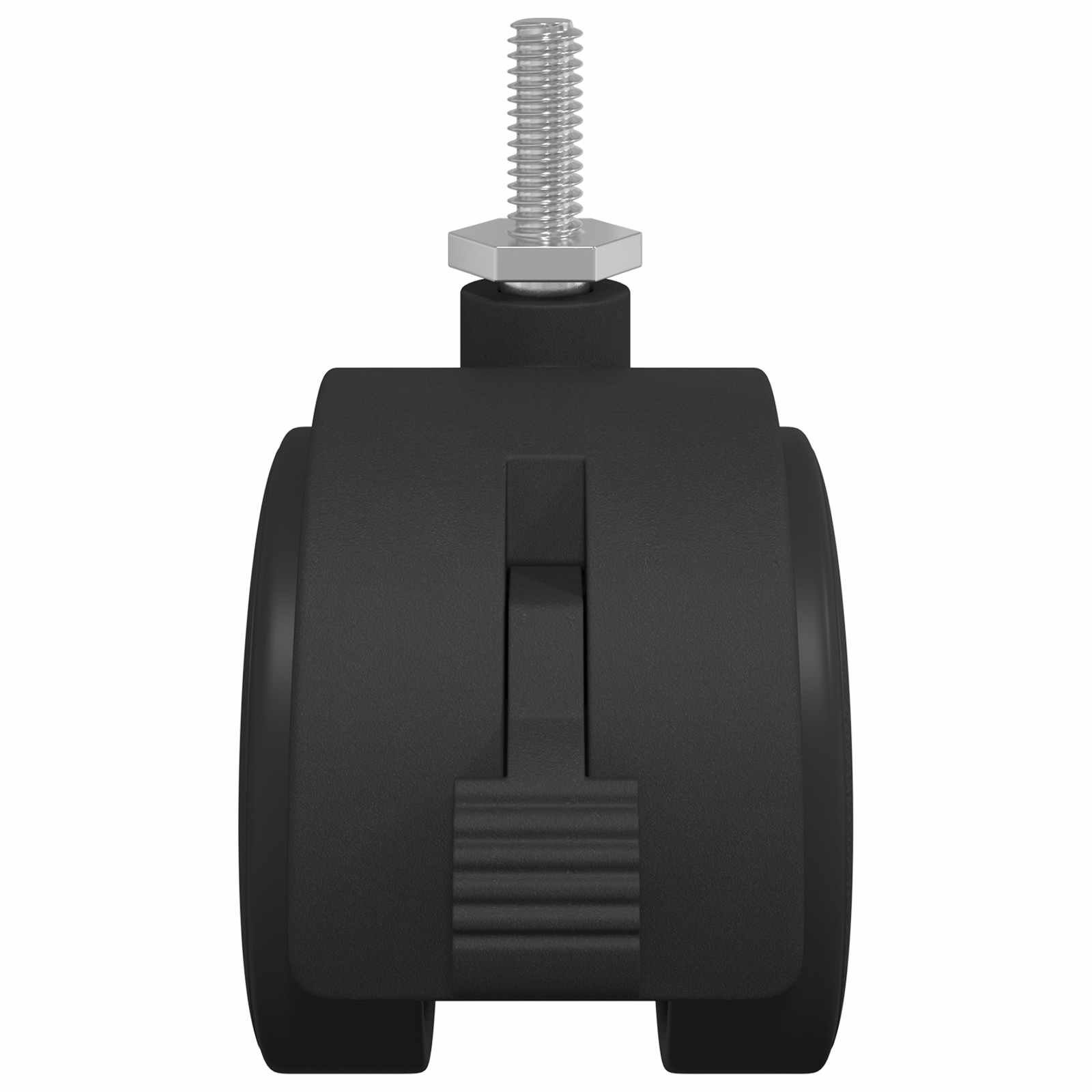 Caster 12 pcs Zwart en Zilver 40,1 x 40,1 x 37,8 mm Ijzer en PP is nu te koop bij PeponiXL, paradijselijk wonen!