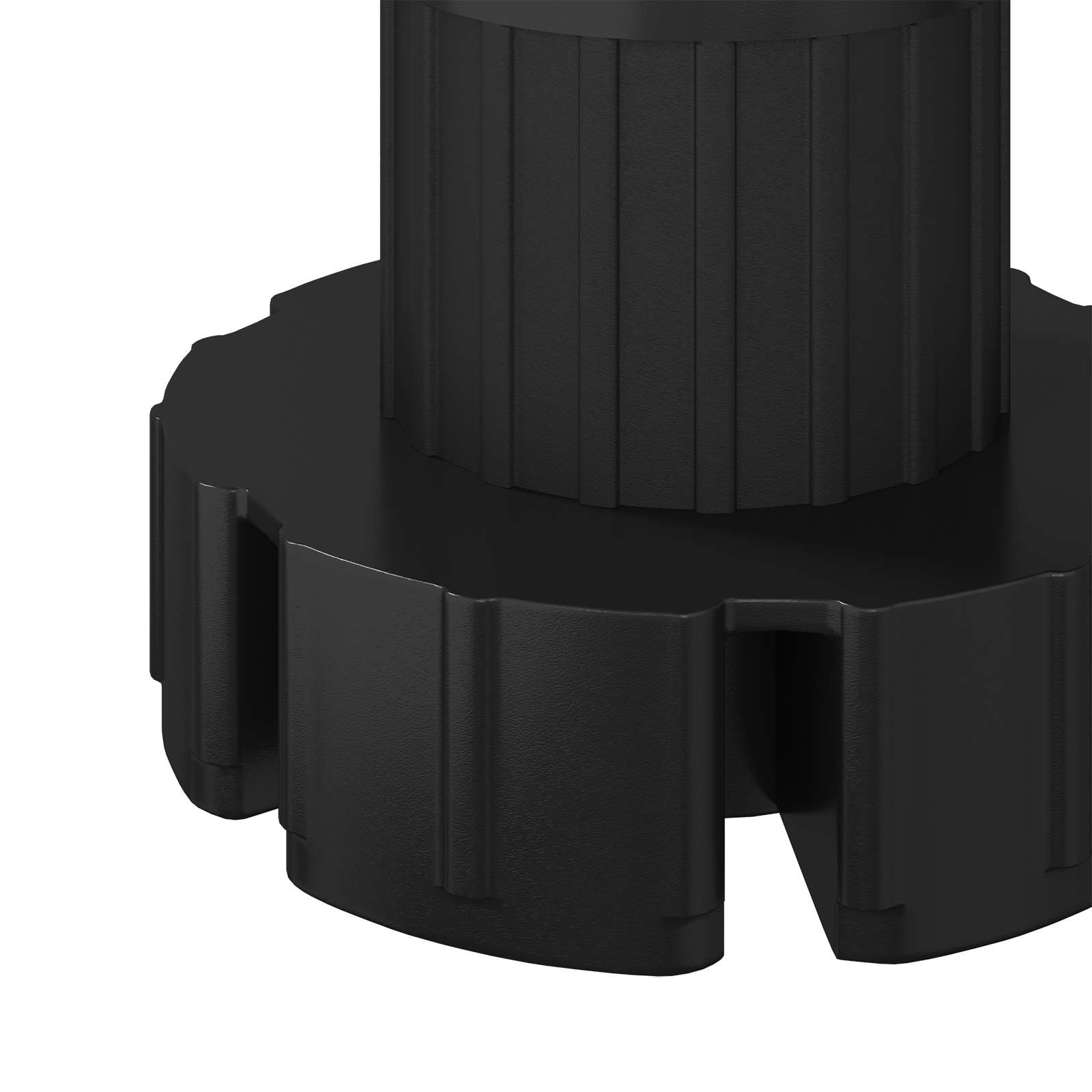 Meubelpoten Verstelbaar 12 pcs Zwart 46 x 46 x 128 mm PP is nu te koop bij PeponiXL, paradijselijk wonen!