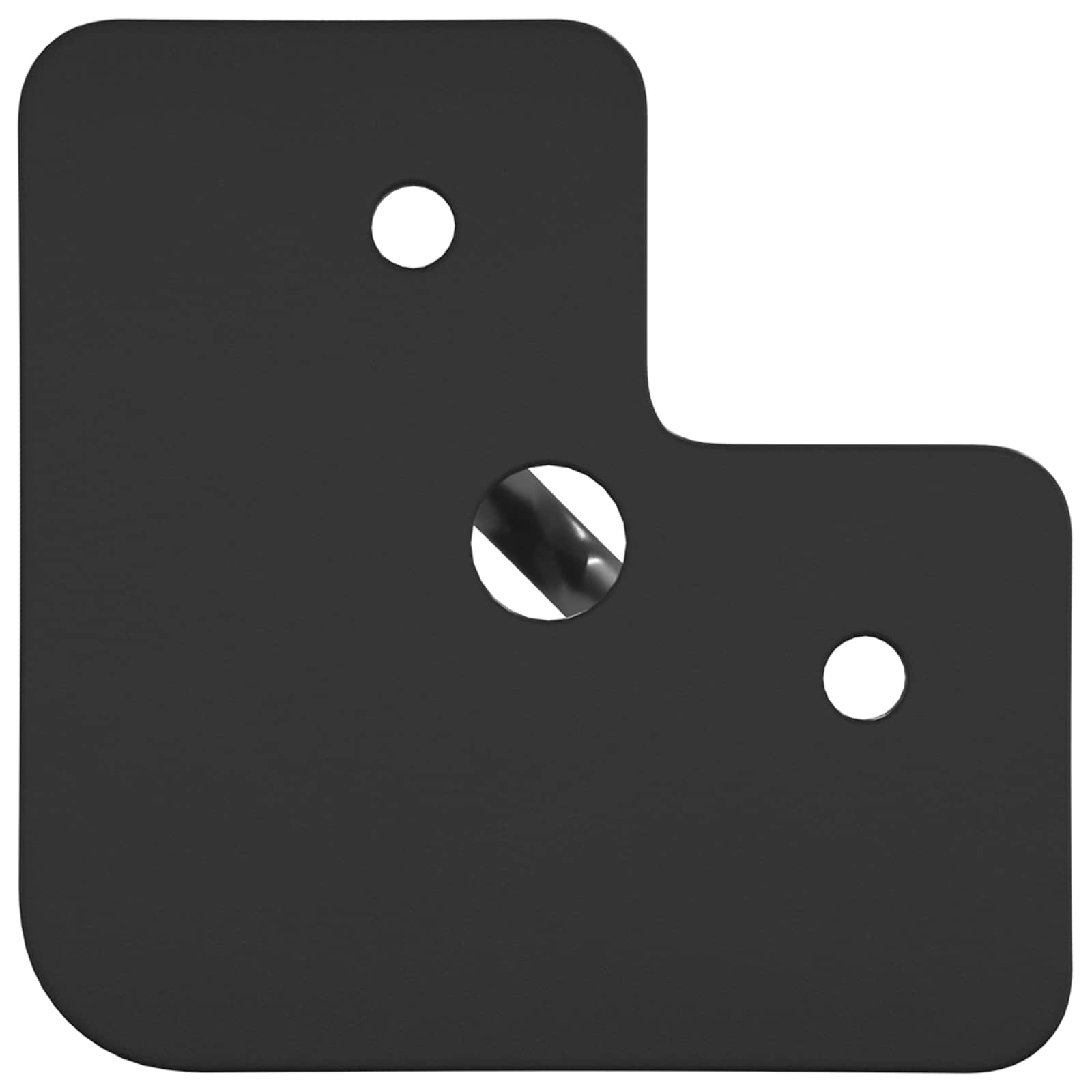 Meubelpoot 2 pcs Zwart 54.1 x 54.1 x 100 mm IJzer is nu te koop bij PeponiXL, paradijselijk wonen!