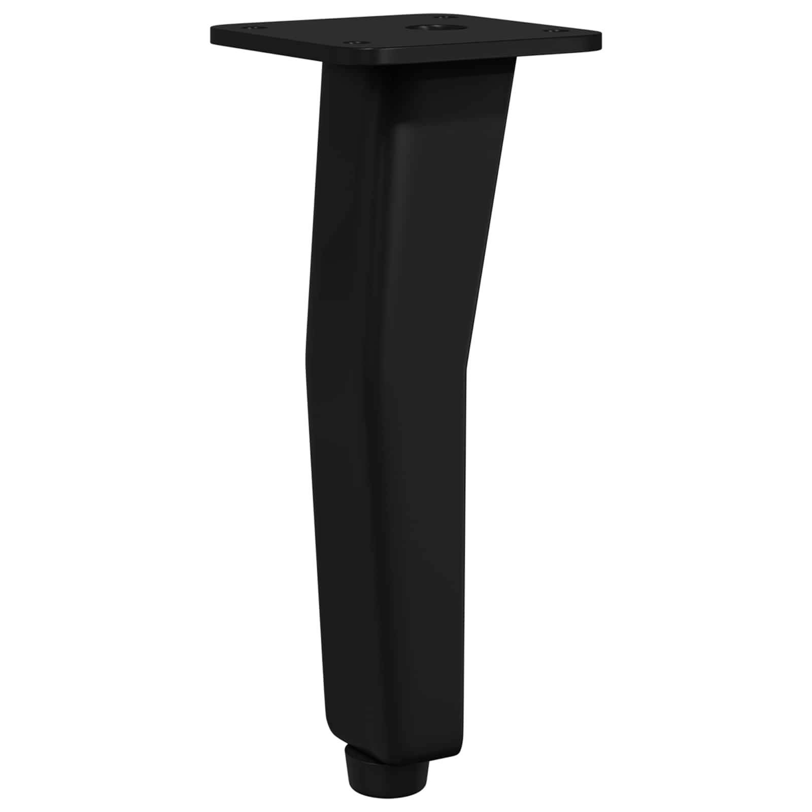 Staande Poten 2 pcs Zwart 40 x 40 x 100 mm IJzer is nu te koop bij PeponiXL, paradijselijk wonen!