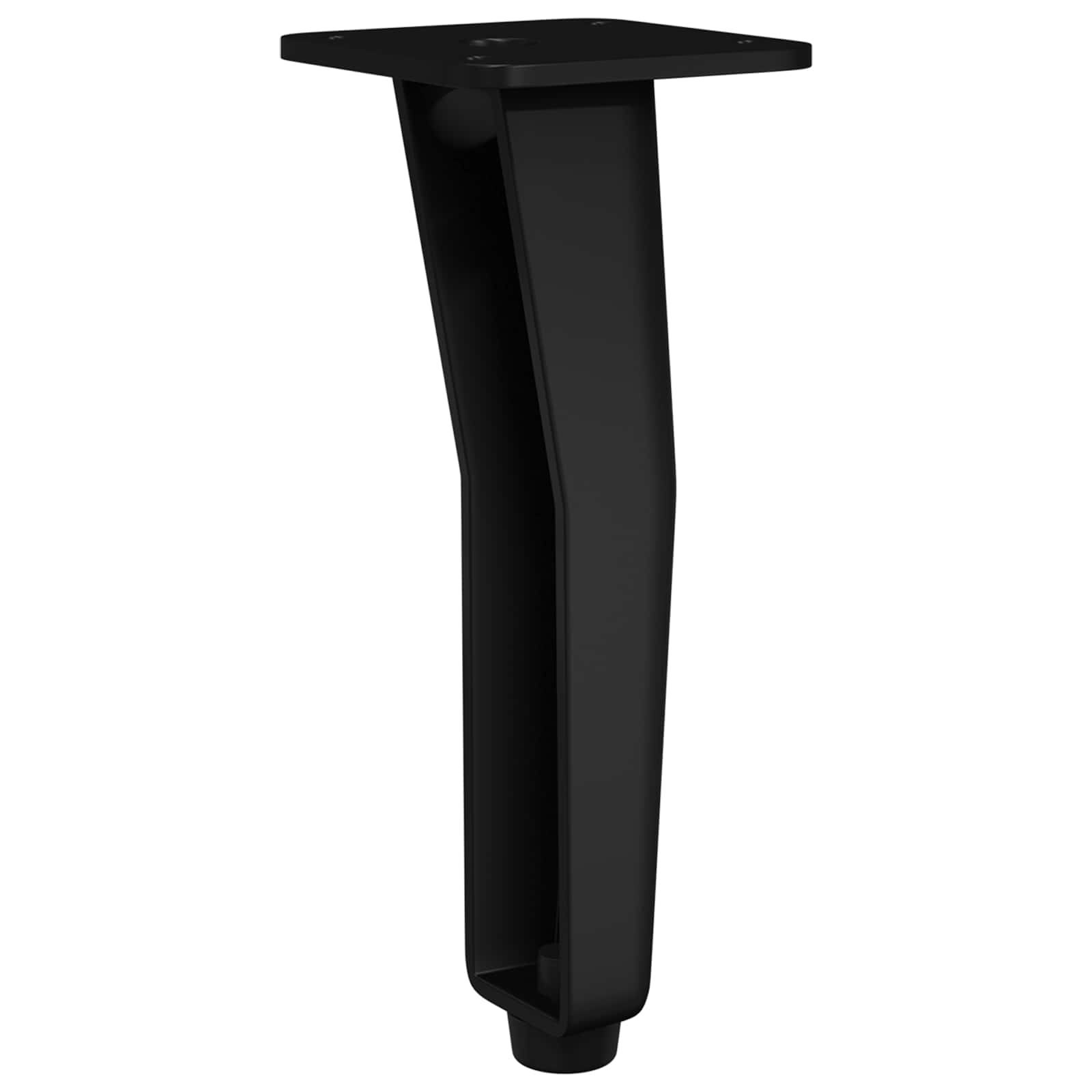 Staande Poten 12 pcs Zwart 40 x 40 x 100 mm IJzer is nu te koop bij PeponiXL, paradijselijk wonen!