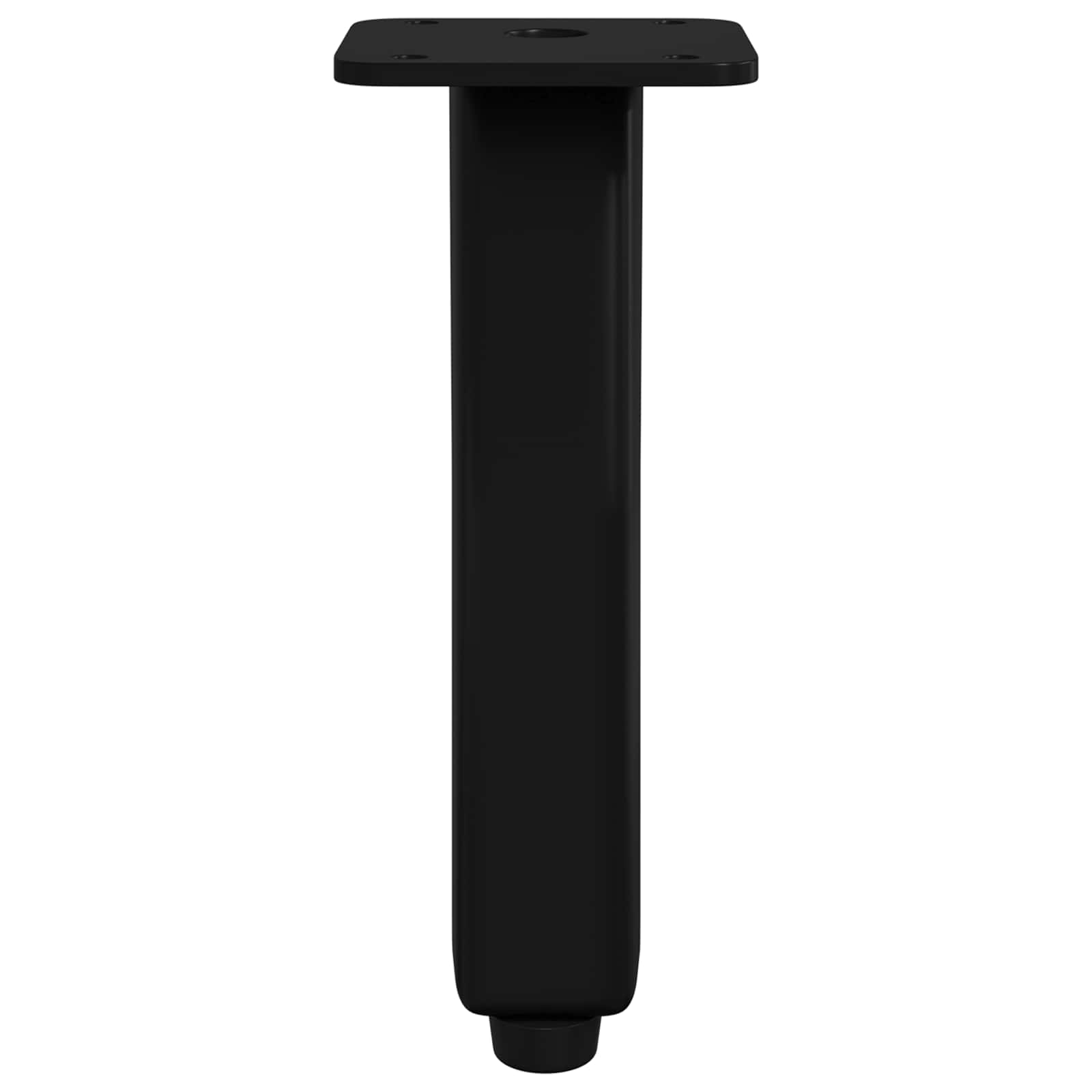 Staande Poten 12 pcs Zwart 40 x 40 x 100 mm IJzer is nu te koop bij PeponiXL, paradijselijk wonen!