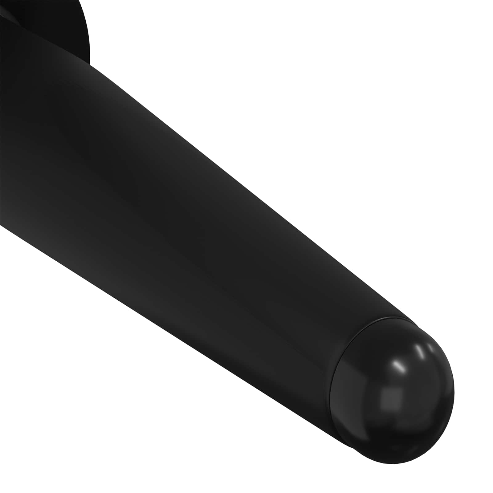 Meubelpoten 2 pcs Zwart Ø 40 x 98 mm IJzer is nu te koop bij PeponiXL, paradijselijk wonen!