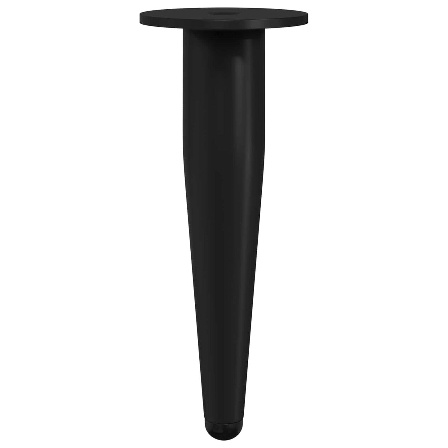 Meubelpoten 2 pcs Zwart Ø 40 x 98 mm IJzer is nu te koop bij PeponiXL, paradijselijk wonen!