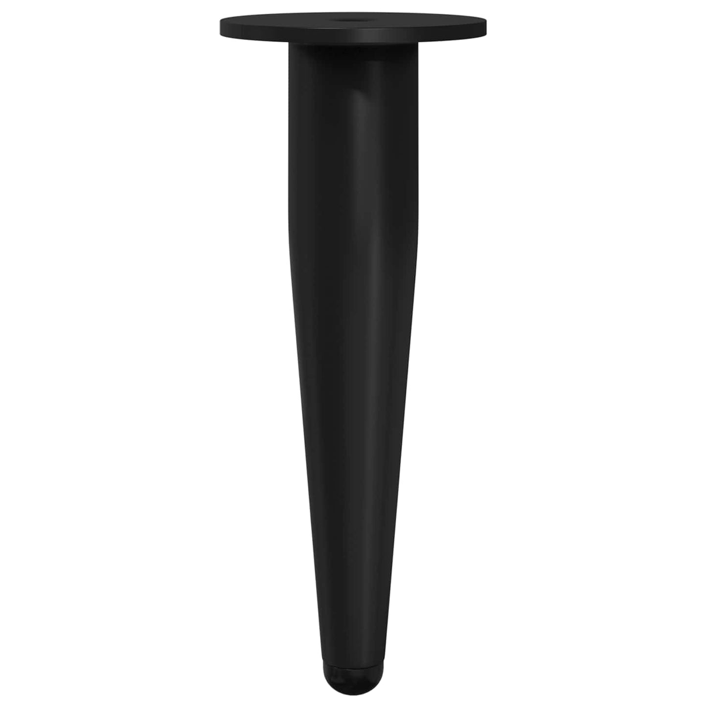 Meubelpoten 12 pcs Zwart Ø 40 x 98 mm IJzer is nu te koop bij PeponiXL, paradijselijk wonen!