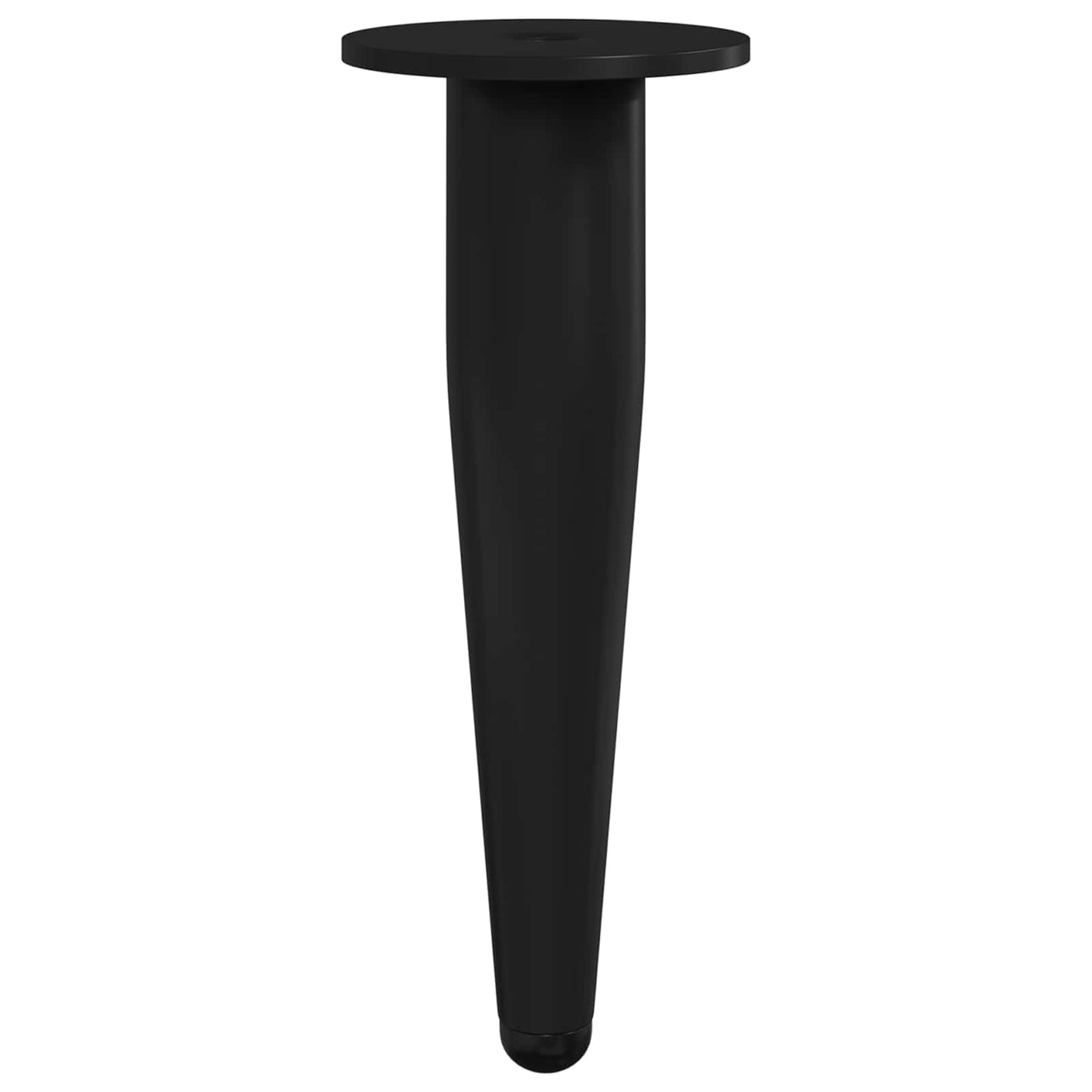 Meubelpoten 12 pcs Zwart Ø 40 x 98 mm IJzer is nu te koop bij PeponiXL, paradijselijk wonen!