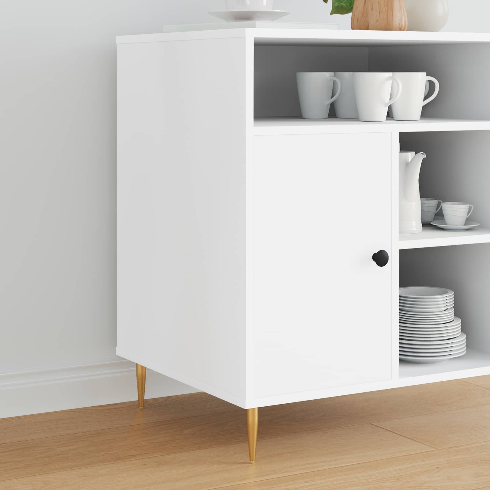 Staande Poten 2 pcs Goud 98 x 40 mm IJzer is nu te koop bij PeponiXL, paradijselijk wonen!