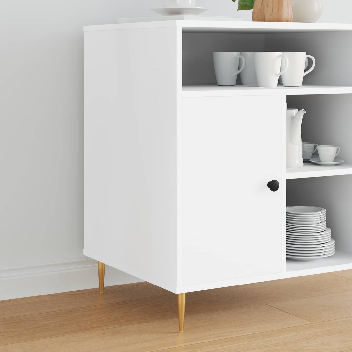 Staande Poten 12 pcs Goud 98 x 40 mm IJzer is nu te koop bij PeponiXL, paradijselijk wonen!