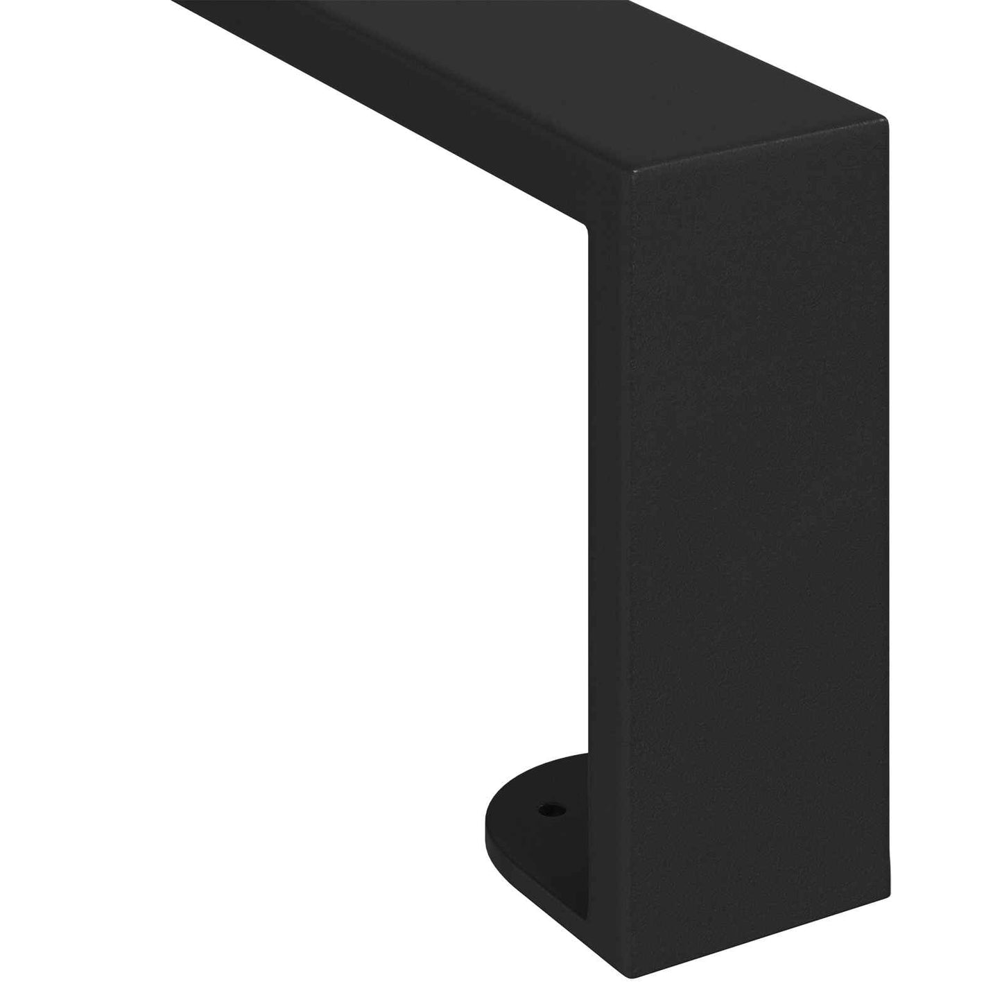 Meubelpoten 12 pcs Zwart 311 x 40,5 x 100 mm IJzer is nu te koop bij PeponiXL, paradijselijk wonen!