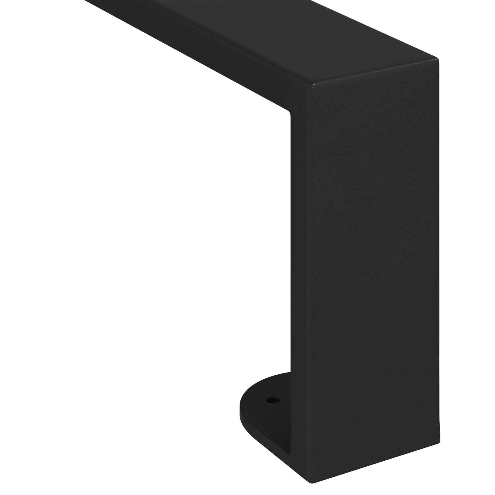 Meubelpoten 12 pcs Zwart 311 x 40,5 x 100 mm IJzer is nu te koop bij PeponiXL, paradijselijk wonen!