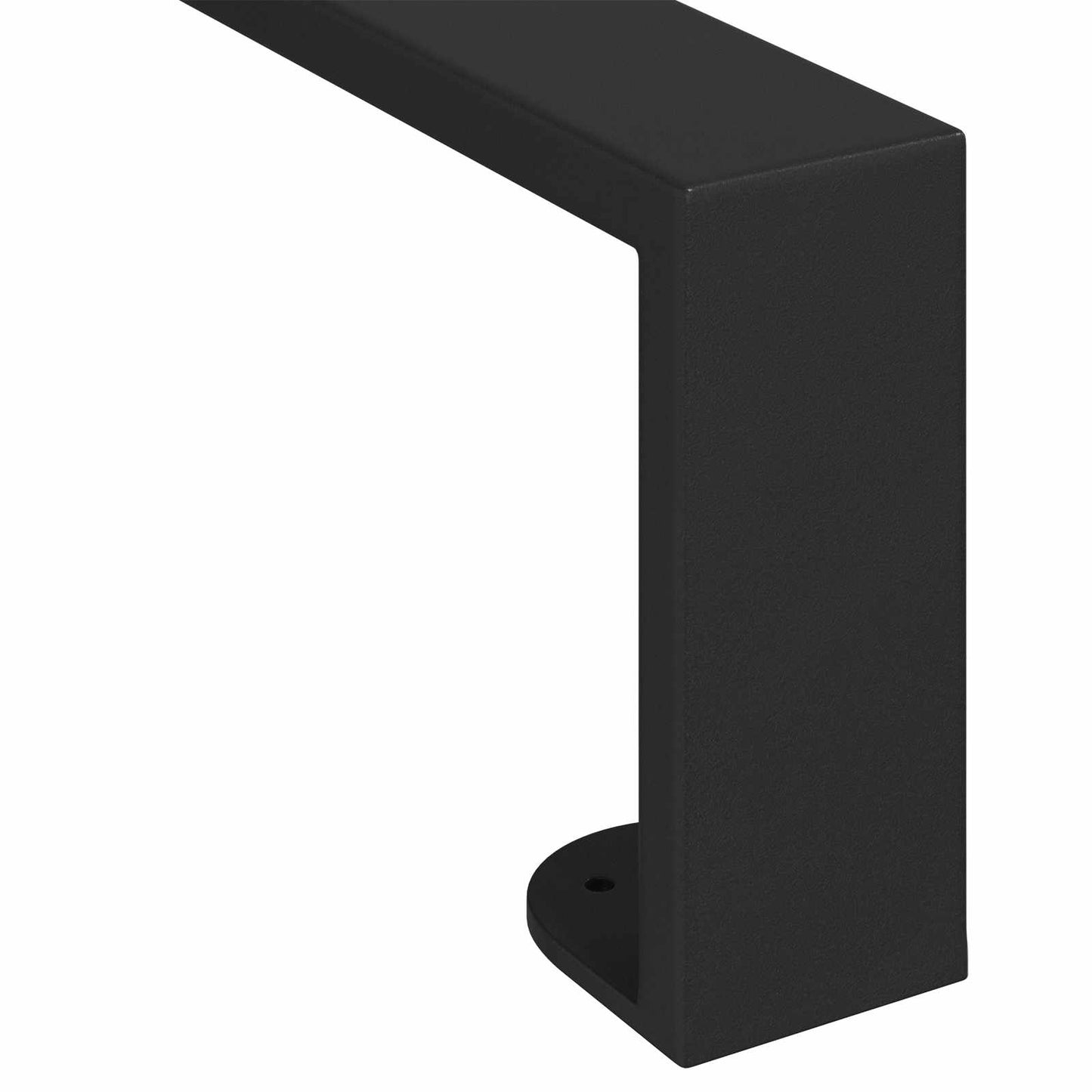 Meubelpoten 12 pcs Zwart 341 x 40,5 x 100 mm IJzer is nu te koop bij PeponiXL, paradijselijk wonen!
