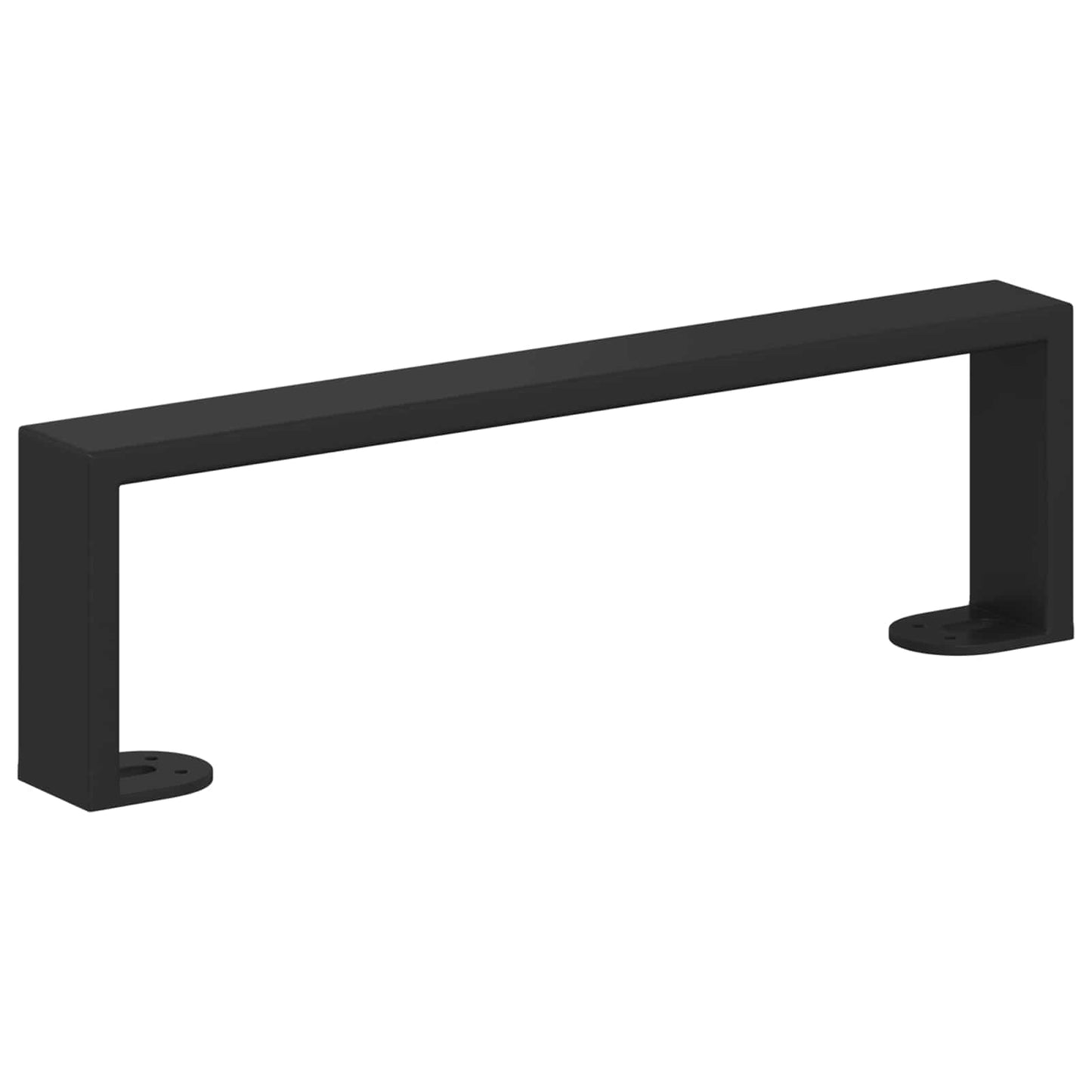 Meubelpoten 12 pcs Zwart 341 x 40,5 x 100 mm IJzer is nu te koop bij PeponiXL, paradijselijk wonen!