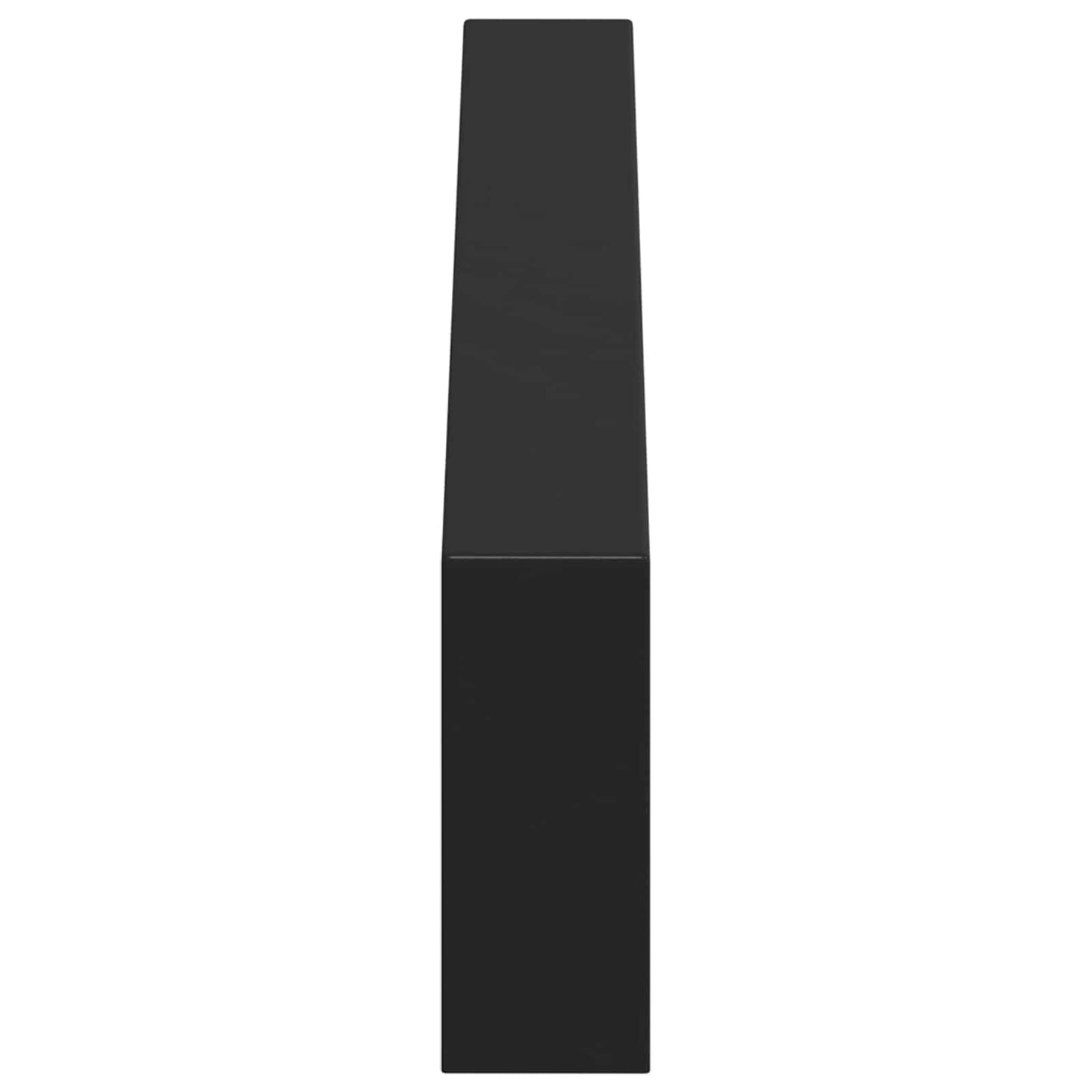 Meubelpoten 12 pcs Zwart 436 x 40,5 x 100 mm IJzer is nu te koop bij PeponiXL, paradijselijk wonen!