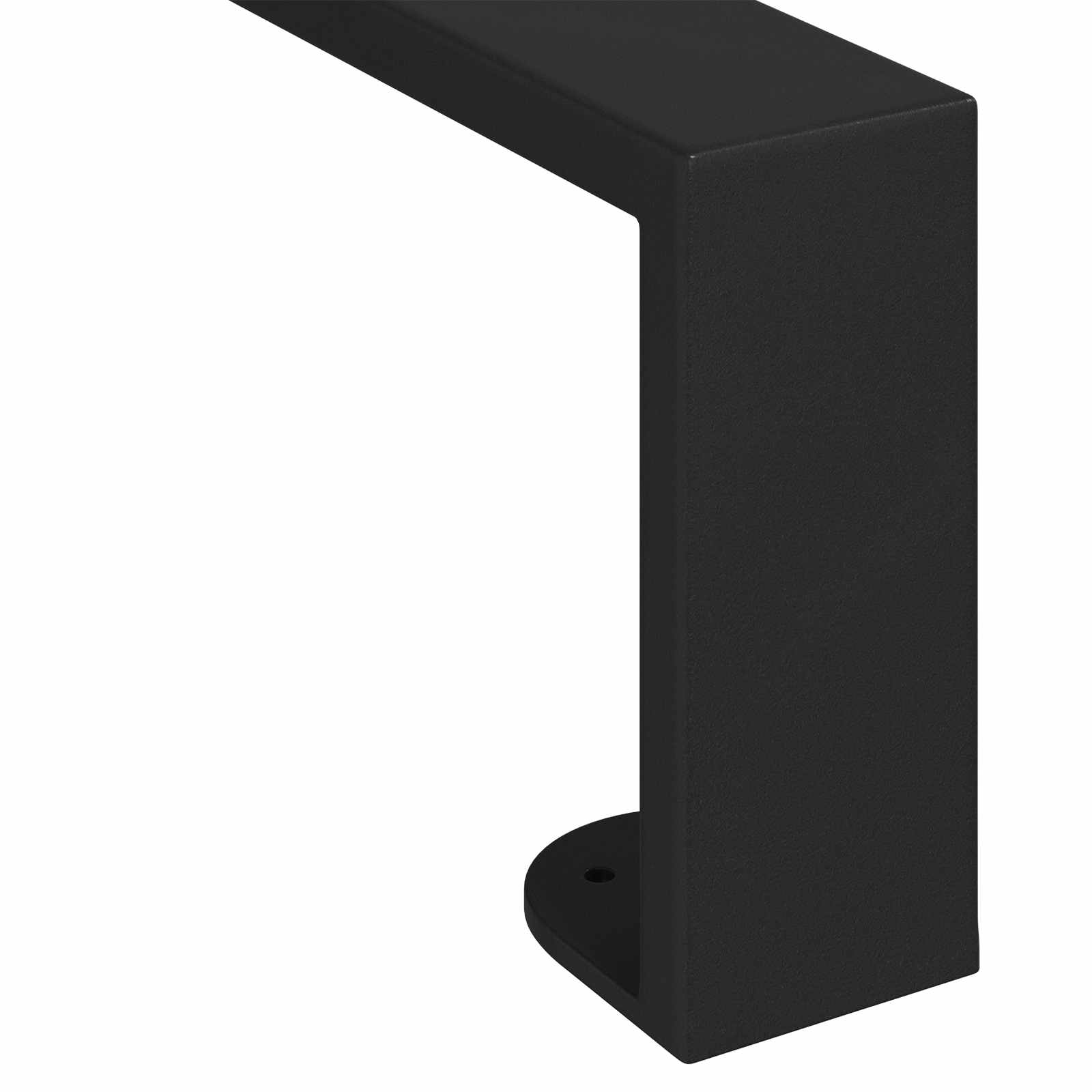 Meubelpoten 12 pcs Zwart 481 x 40,5 x 100 mm IJzer is nu te koop bij PeponiXL, paradijselijk wonen!