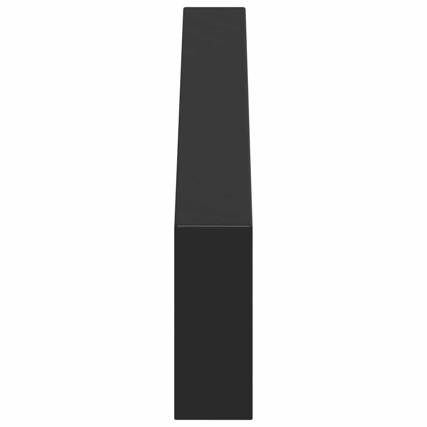 Meubelpoten 12 pcs Zwart 481 x 40,5 x 100 mm IJzer is nu te koop bij PeponiXL, paradijselijk wonen!