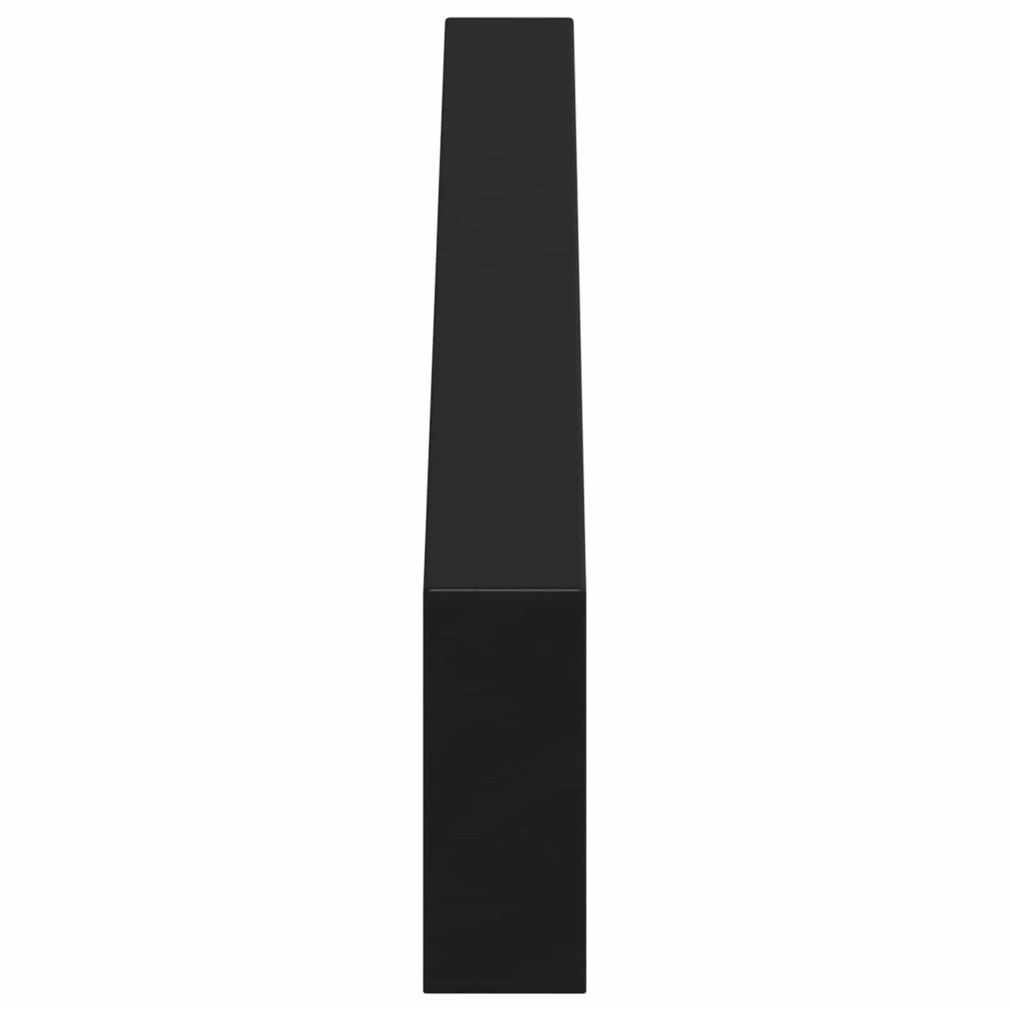 Meubelpoten 12 pcs Zwart 596 x 40,5 x 100 mm IJzer is nu te koop bij PeponiXL, paradijselijk wonen!