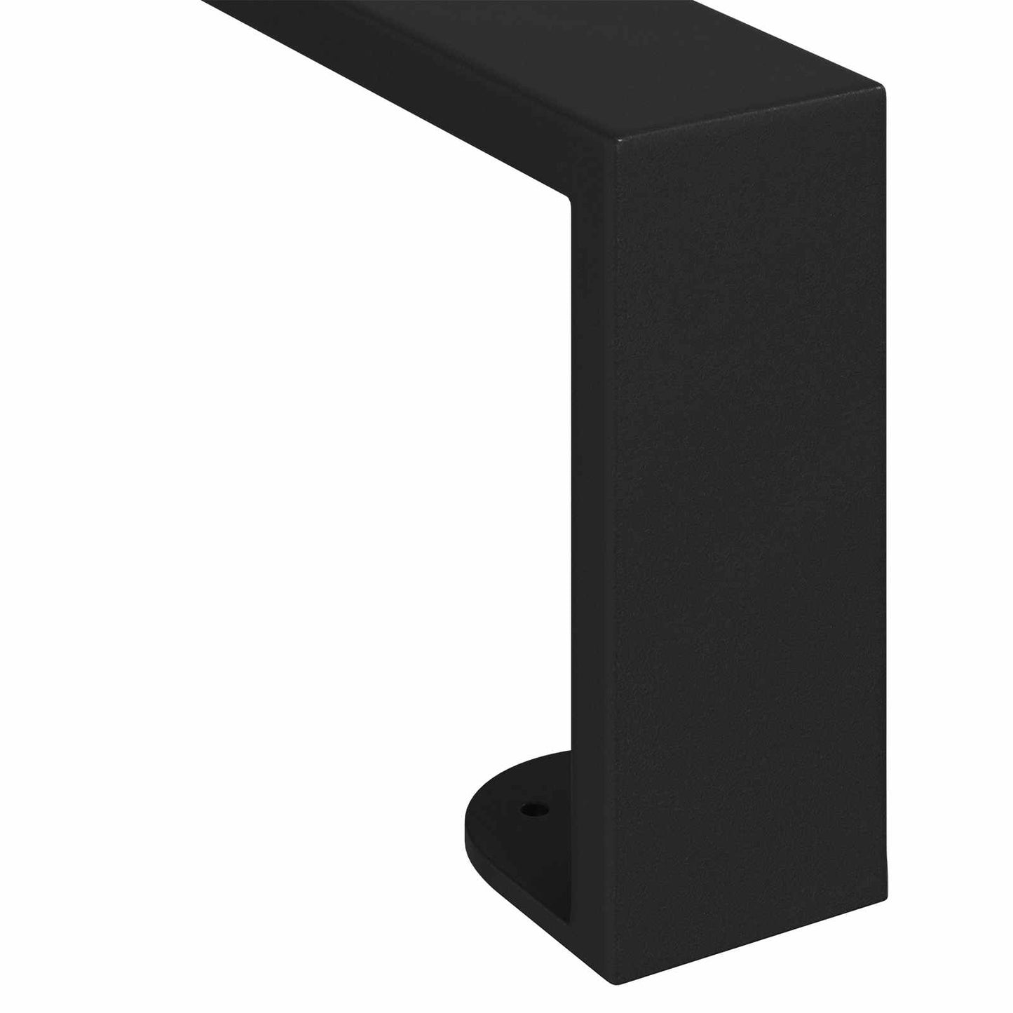 Meubelpoten 12 pcs Zwart 796 x 40,5 x 100 mm IJzer is nu te koop bij PeponiXL, paradijselijk wonen!