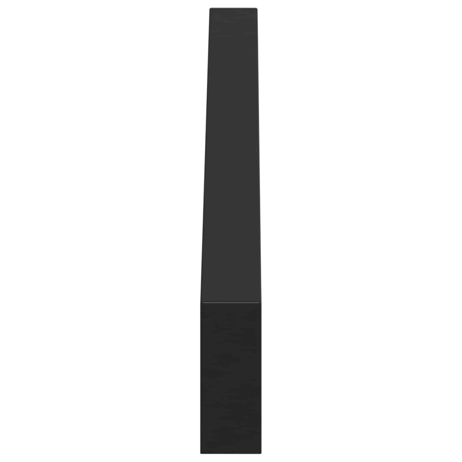 Meubelpoten 12 pcs Zwart 796 x 40,5 x 100 mm IJzer is nu te koop bij PeponiXL, paradijselijk wonen!