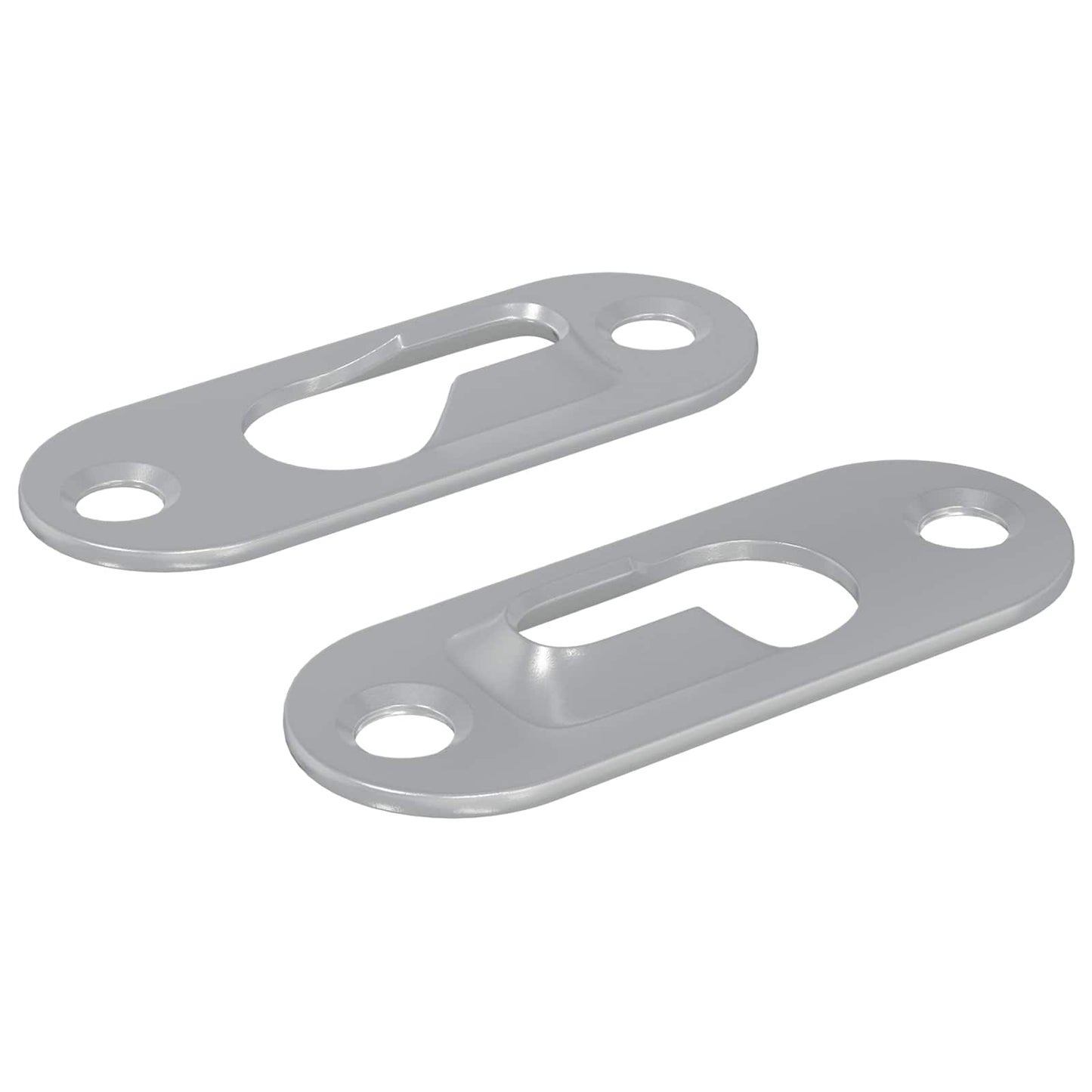 Sleufhanger 2 pcs Zilver 45 x 16 x 3.5 mm IJzer is nu te koop bij PeponiXL, paradijselijk wonen!