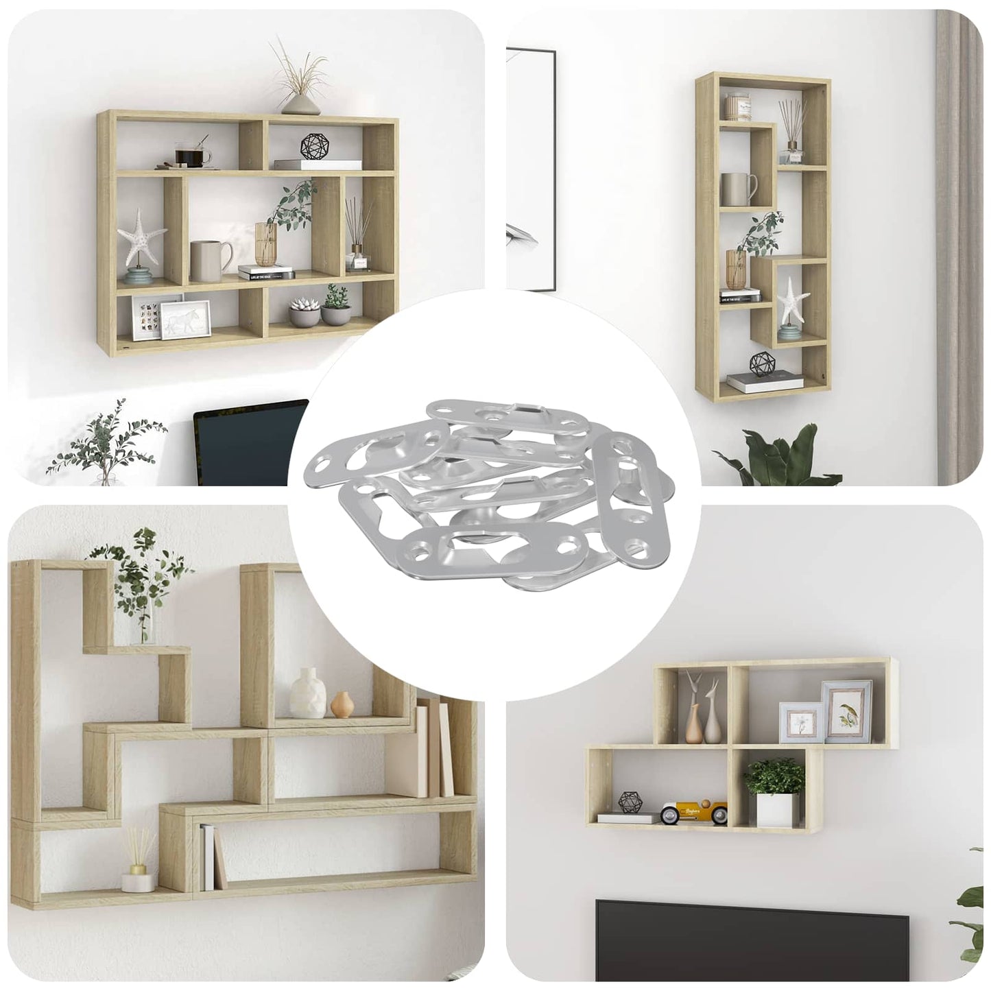 Sleufhanger 3673 pcs Zilver 45 x 16 x 3.5 mm IJzer is nu te koop bij PeponiXL, paradijselijk wonen!
