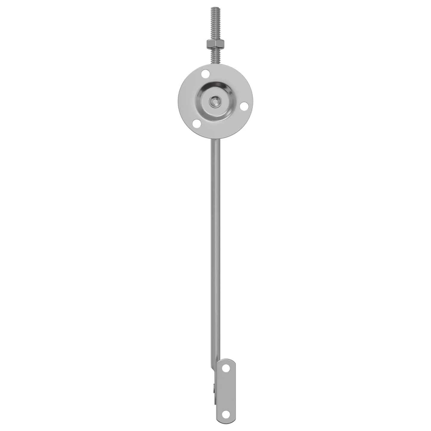 Deksel ondersteunend scharnier 2 pcs Zilver 194 x 36 x 18 mm is nu te koop bij PeponiXL, paradijselijk wonen!