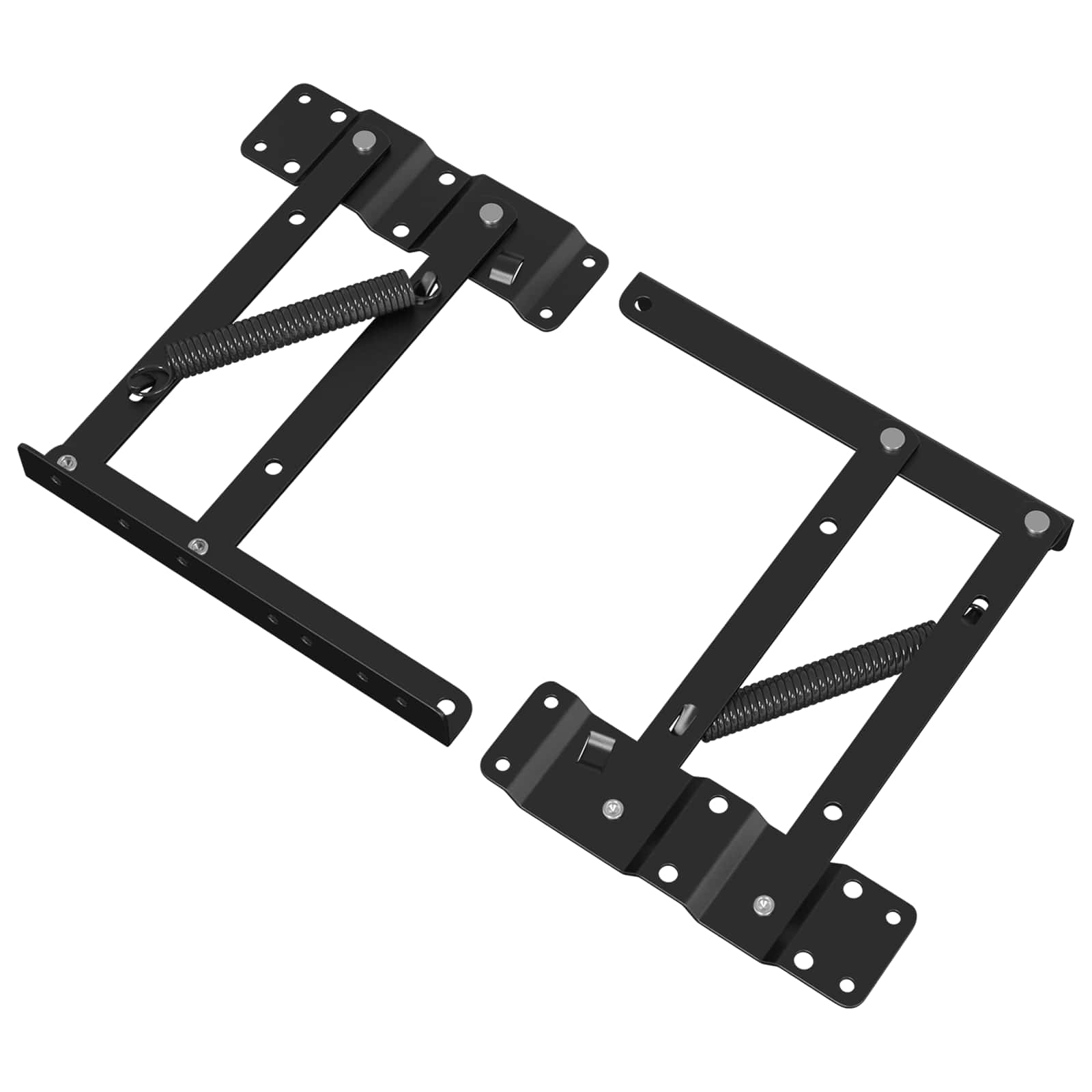 Bed liftmechanisme 2 pcs Zwart 340 x 95 x 40 mm IJzer is nu te koop bij PeponiXL, paradijselijk wonen!