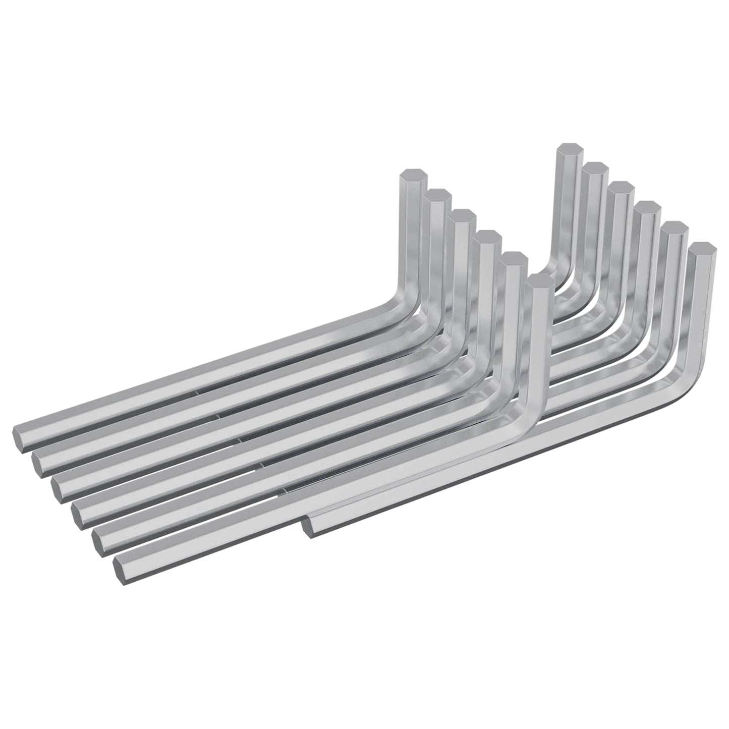 Zeskantsleutel 2118 pcs Zilver 22 x 66 mm Staal is nu te koop bij PeponiXL, paradijselijk wonen!