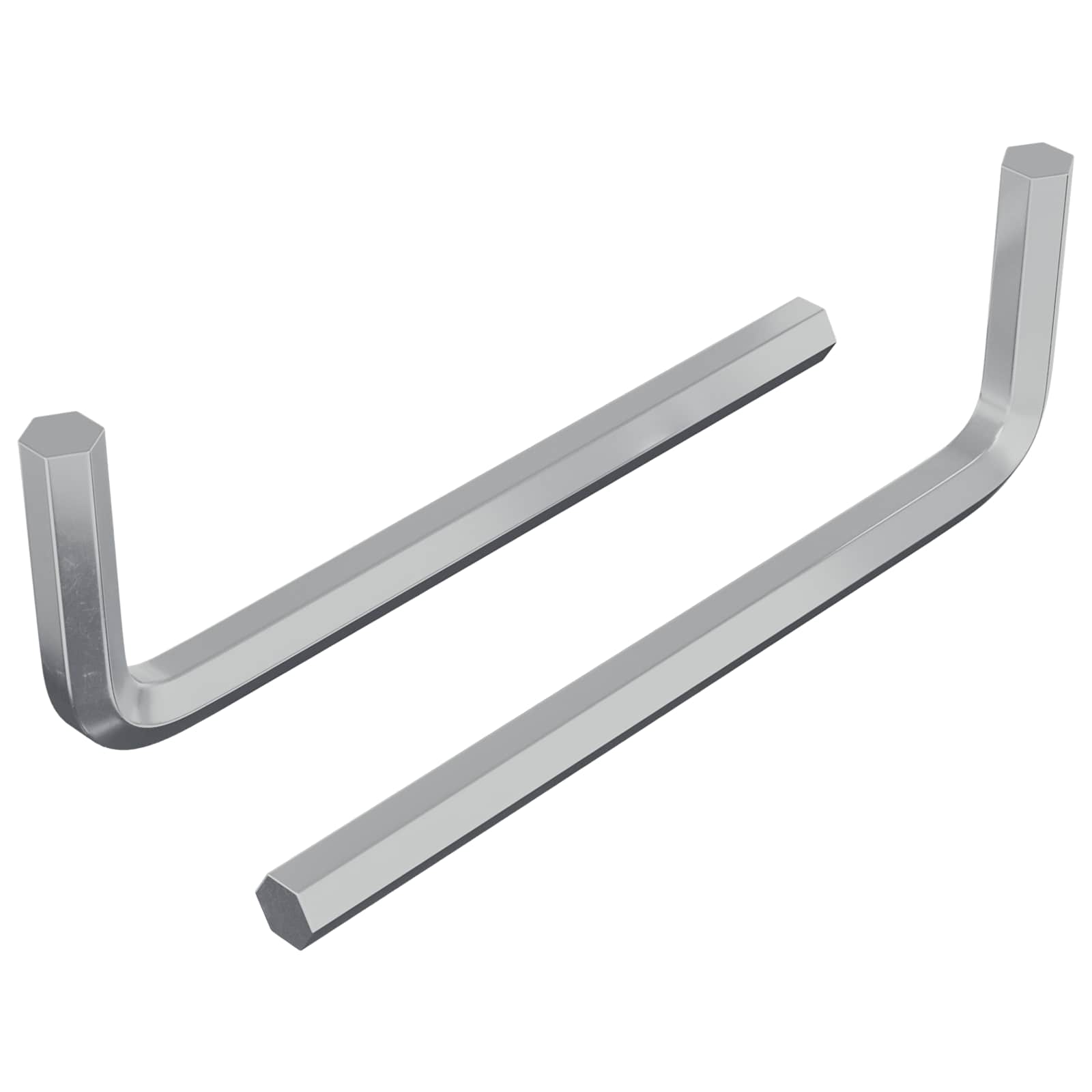 Zeskantsleutel 2 pcs Zilver 32 x 86 mm Staal is nu te koop bij PeponiXL, paradijselijk wonen!