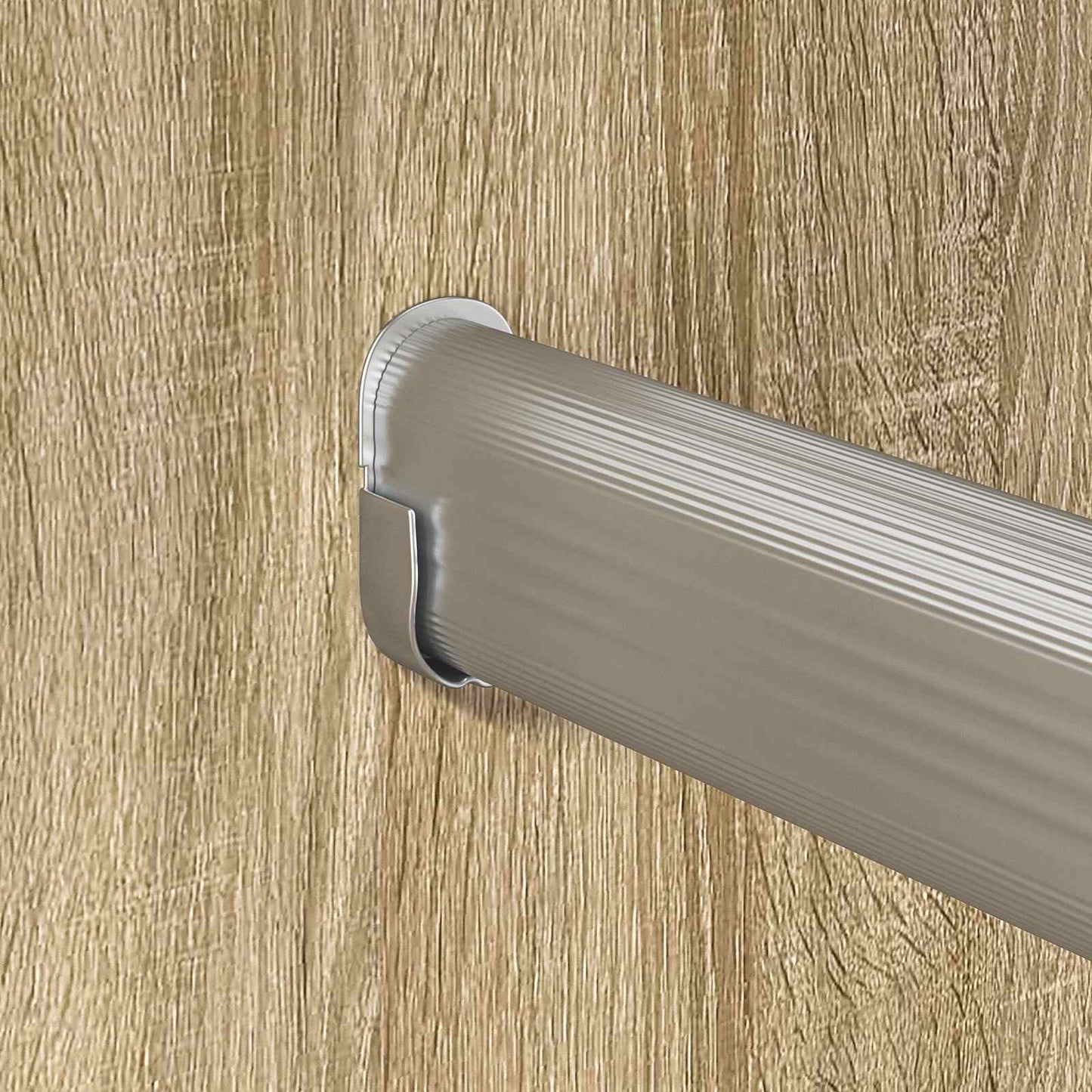 Kaststaaf 2 pcs Zilver 264 x 15 x 29 mm Aluminium Legering is nu te koop bij PeponiXL, paradijselijk wonen!
