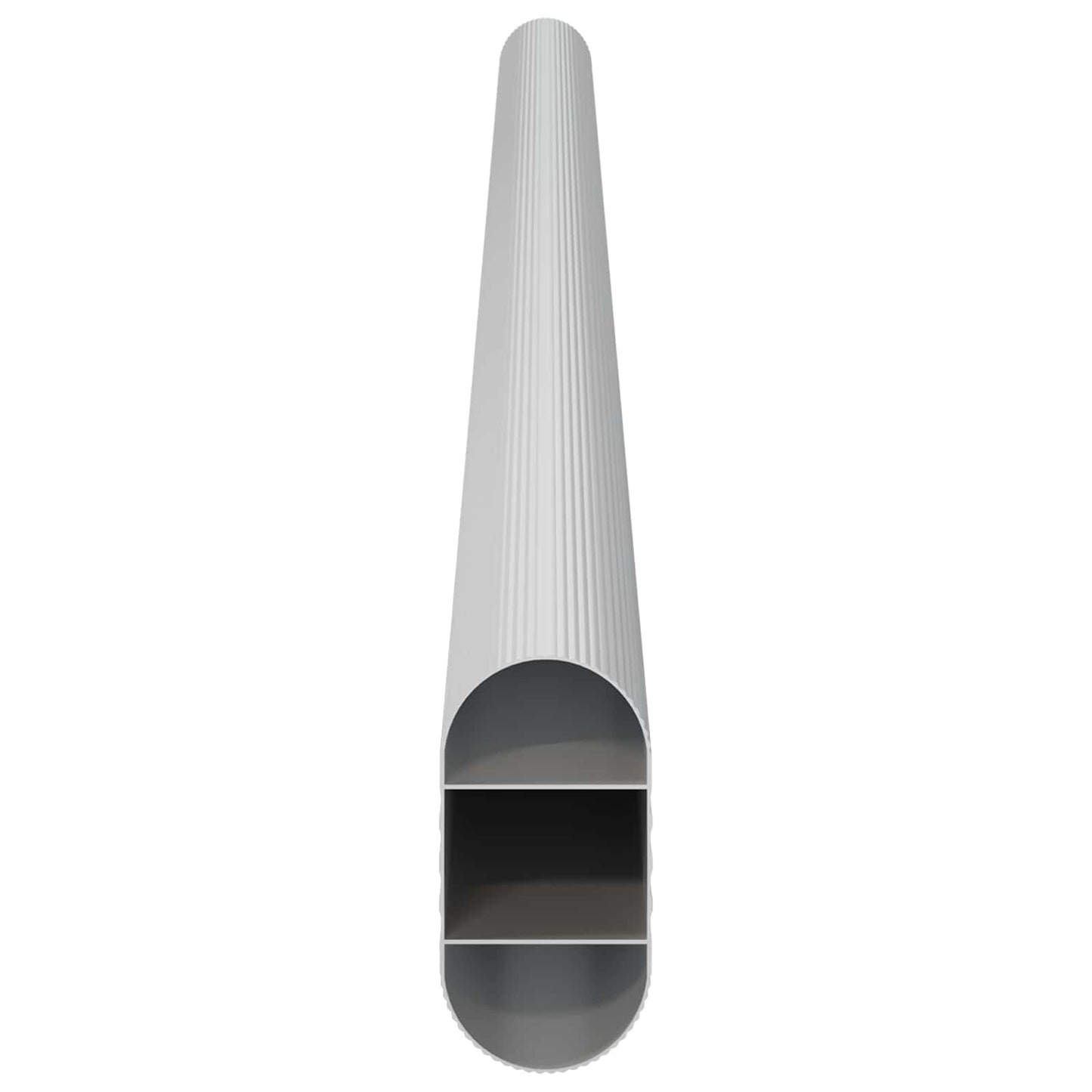Kaststaaf 2 pcs Zilver 372 x 15 x 29 mm Aluminium Legering is nu te koop bij PeponiXL, paradijselijk wonen!