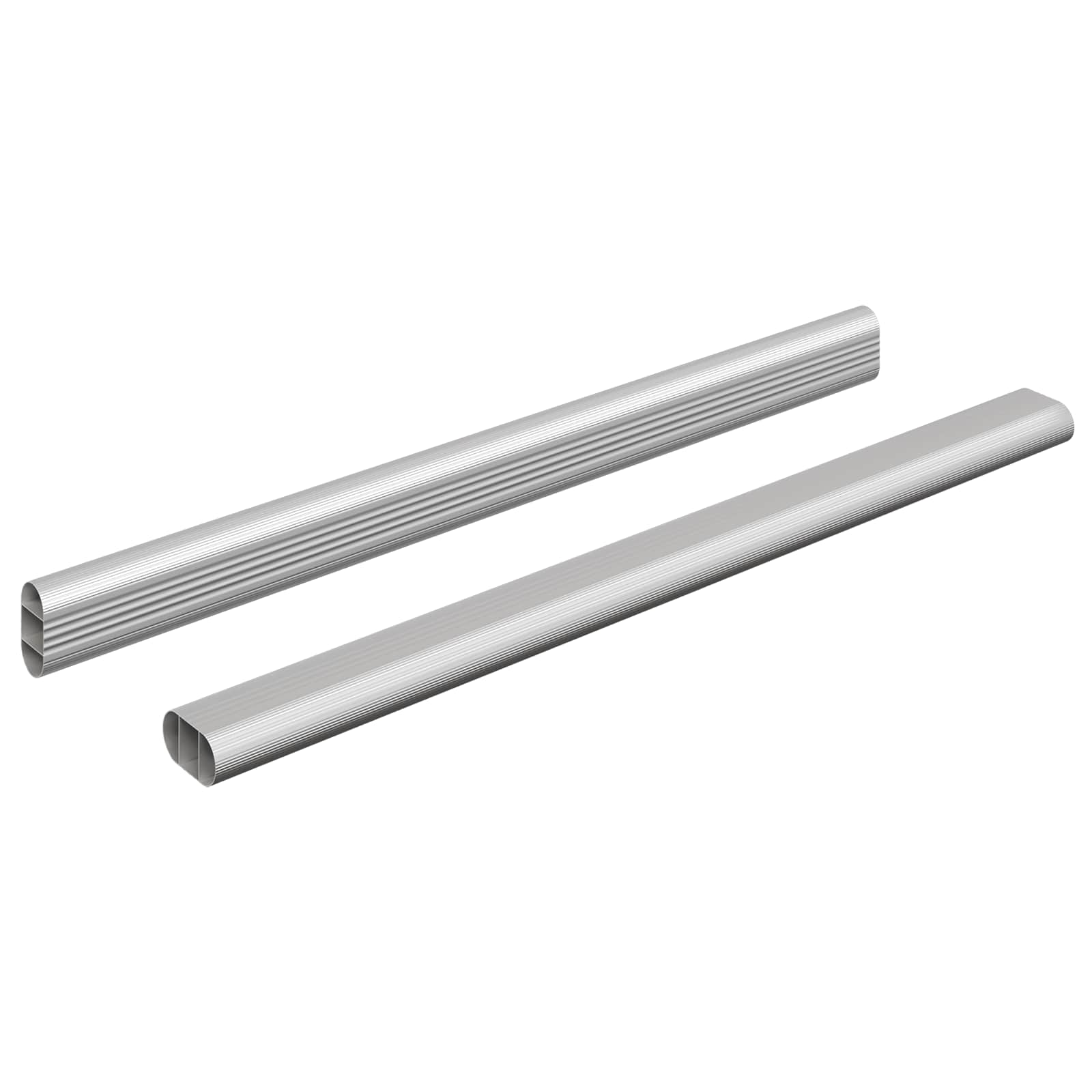 Kaststaaf 2 pcs Zilver 464 x 15 x 29 mm Aluminium Legering is nu te koop bij PeponiXL, paradijselijk wonen!