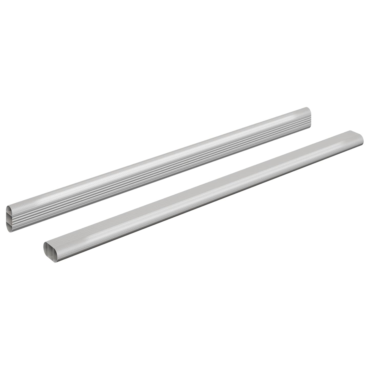 Kaststaaf 2 pcs Zilver 472 x 15 x 29 mm Aluminium Legering is nu te koop bij PeponiXL, paradijselijk wonen!