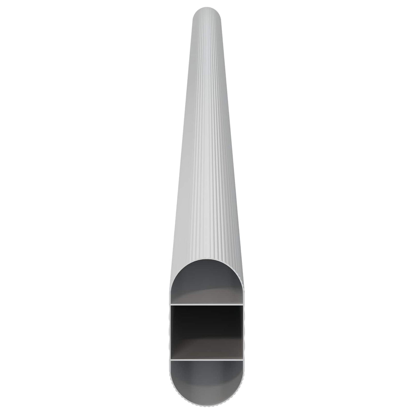 Kaststaaf 2 pcs Zilver 472 x 15 x 29 mm Aluminium Legering is nu te koop bij PeponiXL, paradijselijk wonen!