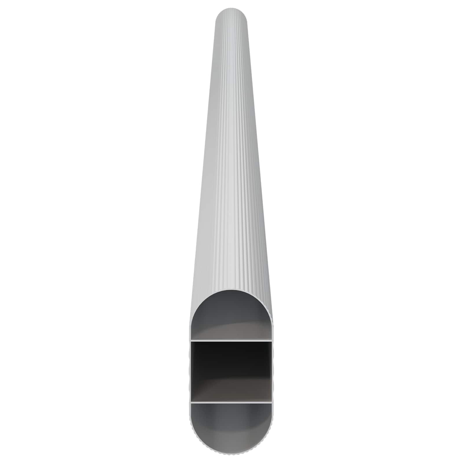 Kaststaaf 12 pcs Zilver 472 x 15 x 29 mm Aluminium Legering is nu te koop bij PeponiXL, paradijselijk wonen!