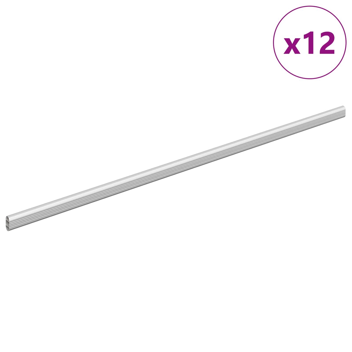 Kaststaaf 12 pcs Zilver 964 x 15 x 29 mm Aluminium Legering is nu te koop bij PeponiXL, paradijselijk wonen!