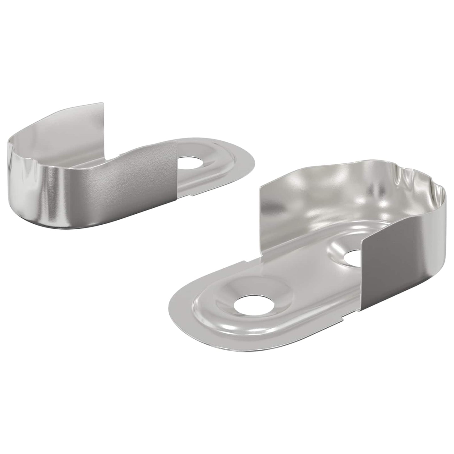 Kast Stang Beugel 2 pcs Wit Zink 40 x 18 x 10 mm IJzer is nu te koop bij PeponiXL, paradijselijk wonen!
