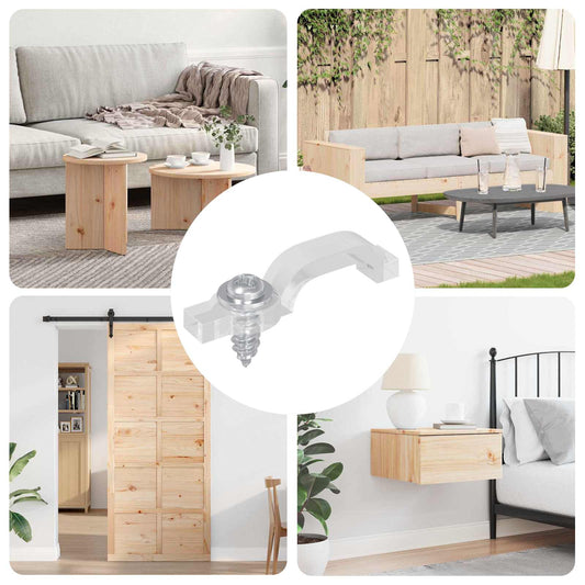 LED Strip Clips 2 pcs Doorzichtig 23,8 x 7,3 x 4,3 mm is nu te koop bij PeponiXL, paradijselijk wonen!