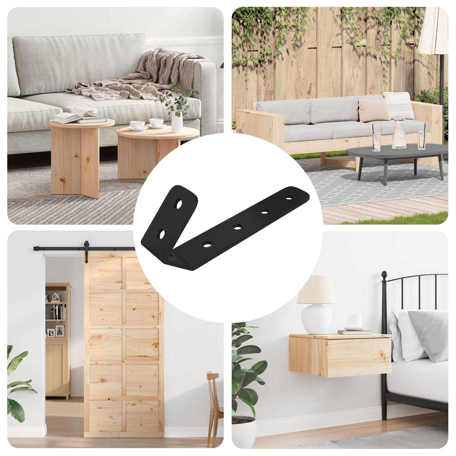 Haken 12 pcs Zwart M5 x 110 mm IJzer is nu te koop bij PeponiXL, paradijselijk wonen!