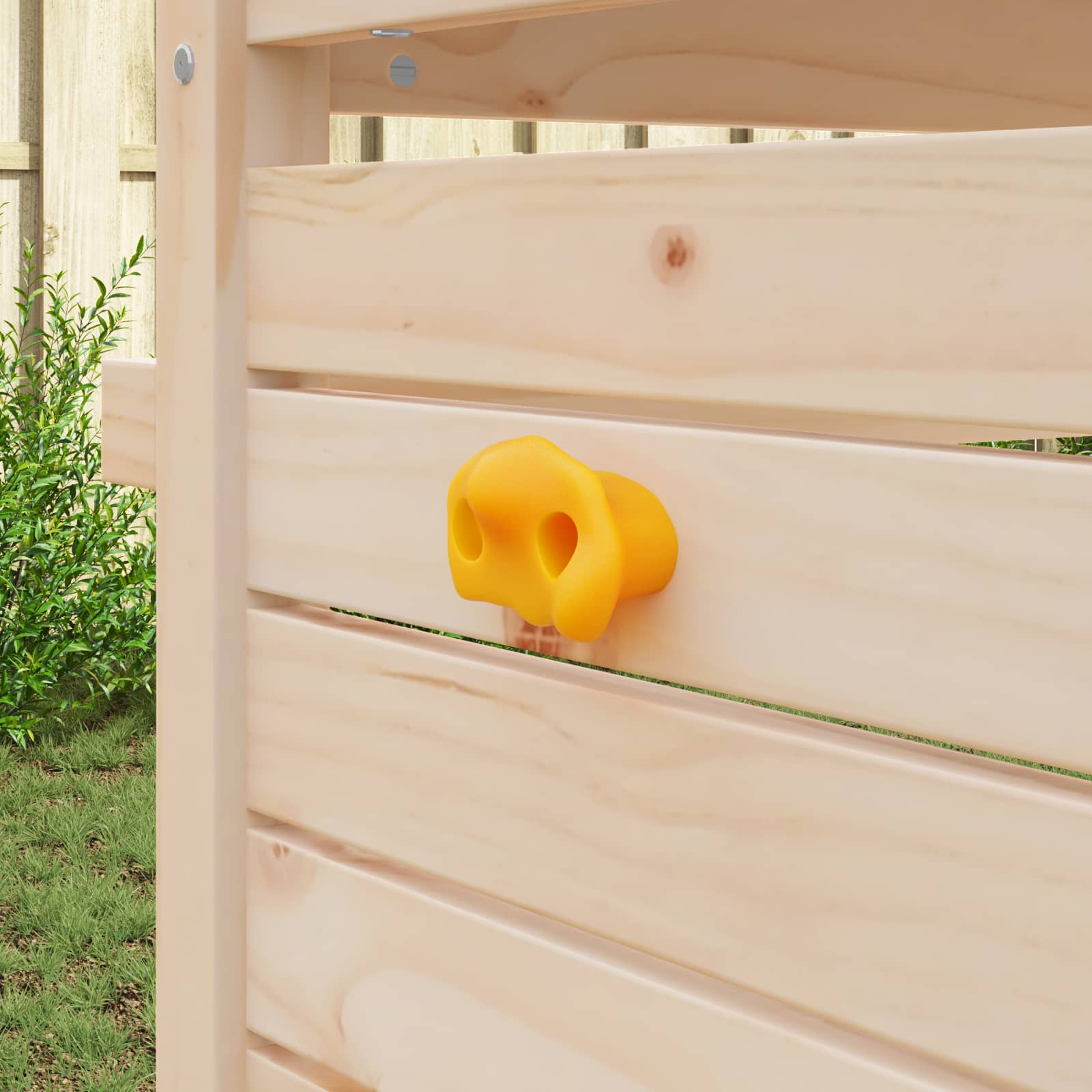 Klimgreep 2 pcs Geel 100 x 67 x 43 mm PP is nu te koop bij PeponiXL, paradijselijk wonen!