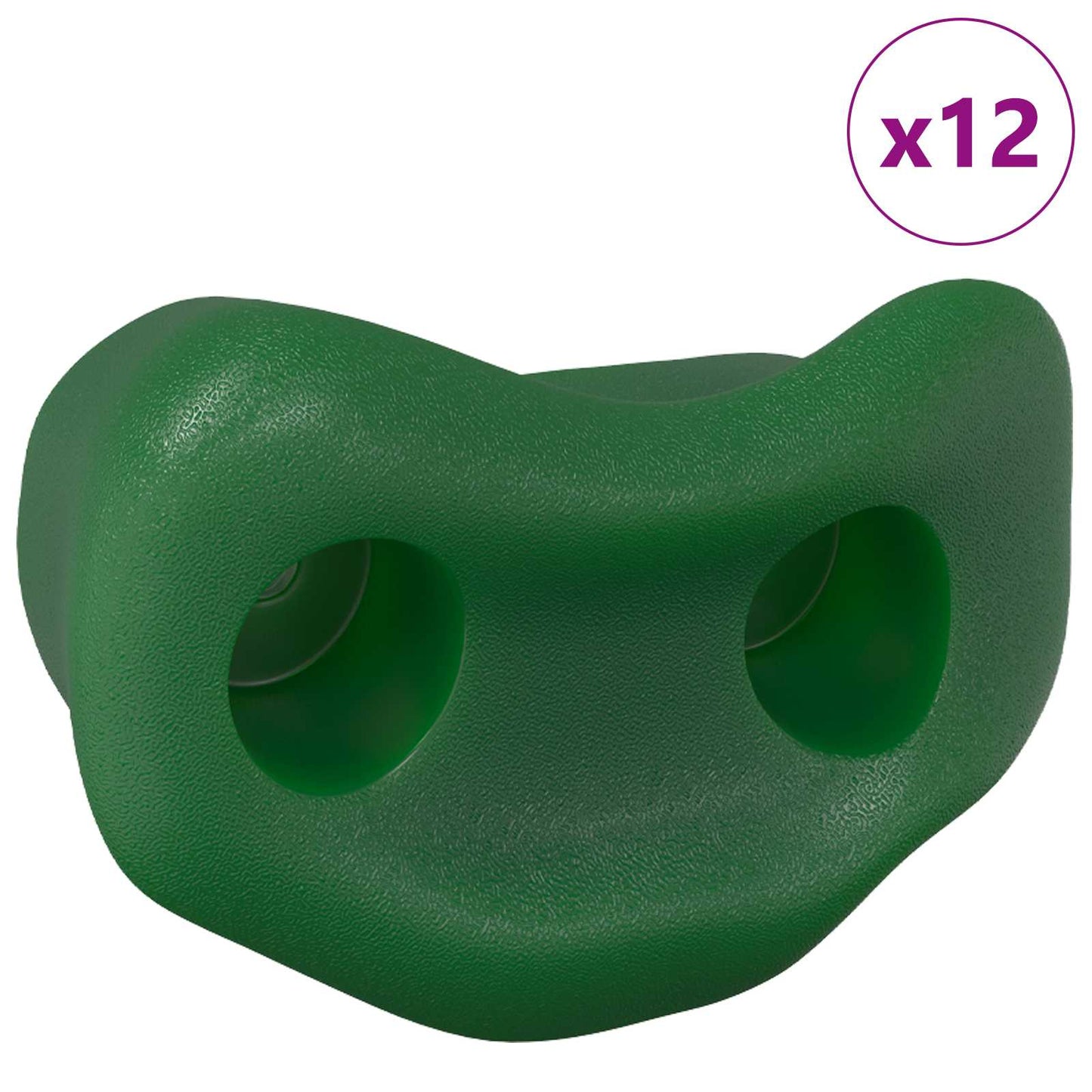 Klimgreep 12 pcs Groen 100 x 67 x 43 mm PP is nu te koop bij PeponiXL, paradijselijk wonen!