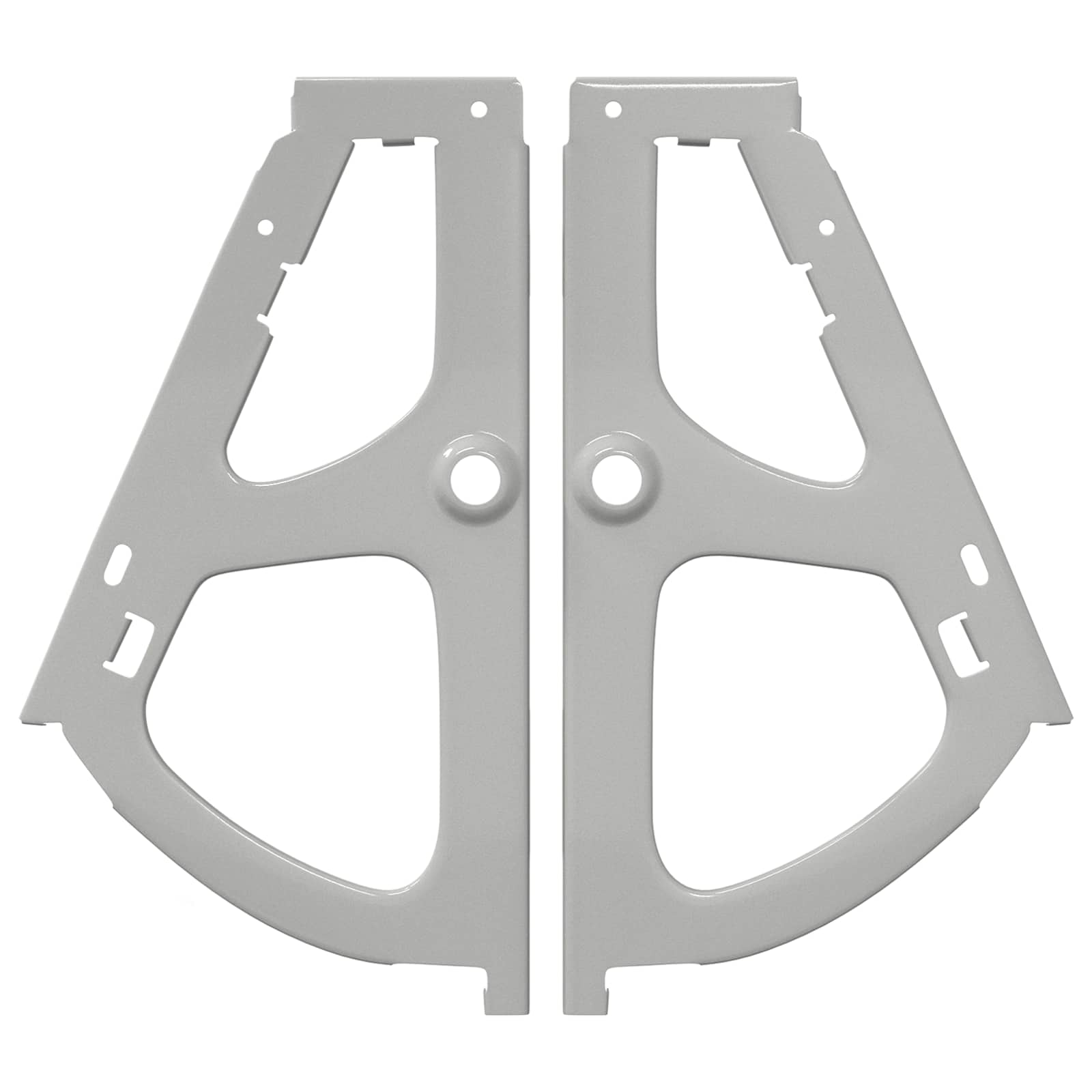 Flip lade scharnier 2 pcs Zilver 235 x 155 x 30 mm IJzer is nu te koop bij PeponiXL, paradijselijk wonen!