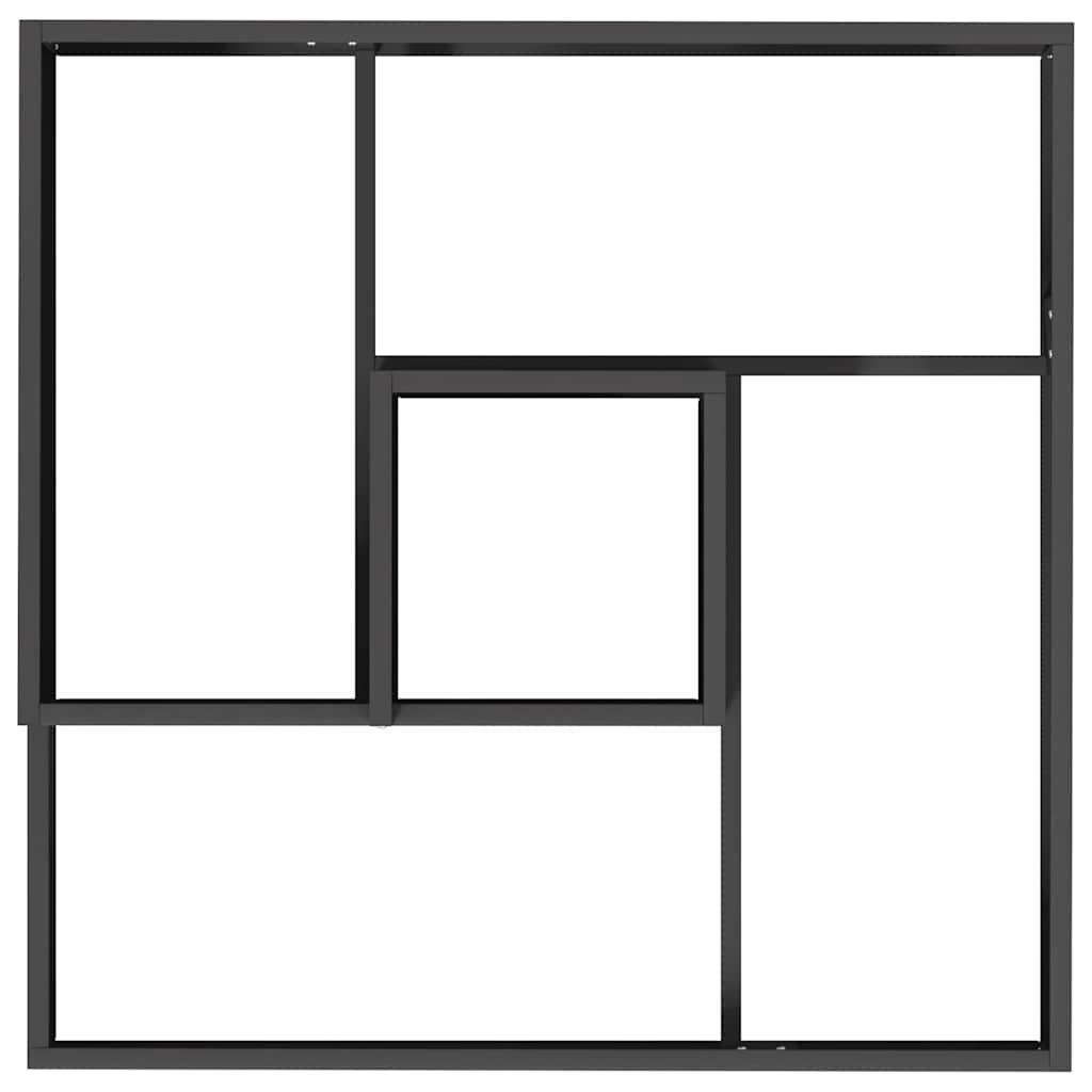 Tuin Bloempot Zwart 60 x 60 x 50 cm Koudgewalst staal is nu te koop bij PeponiXL, paradijselijk wonen!