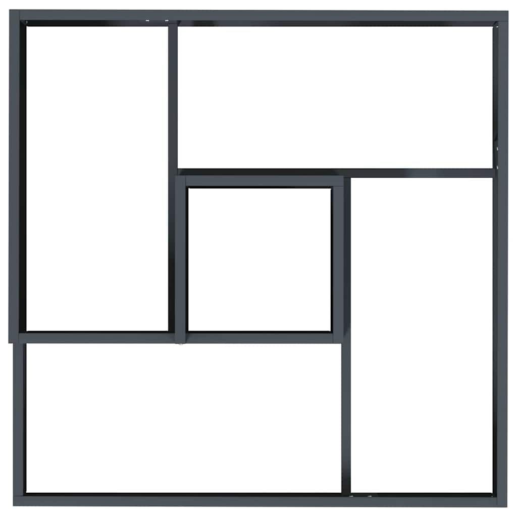 Tuin Bloempot Antraciet 60 x 60 x 50 cm Koudgewalst staal is nu te koop bij PeponiXL, paradijselijk wonen!