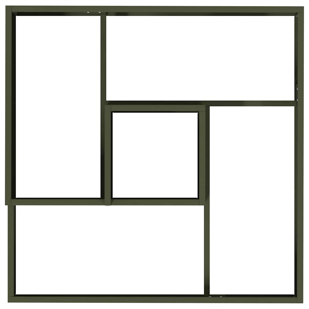 Tuin Bloempot Olijf Groen 60 x 60 x 50 cm Koudgewalst staal is nu te koop bij PeponiXL, paradijselijk wonen!