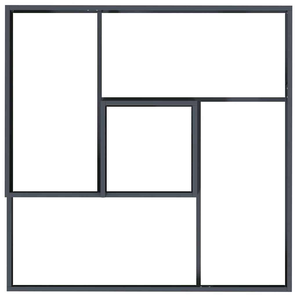 Tuin Bloempot Antraciet 100 x 100 x 50 cm Koudgewalst staal is nu te koop bij PeponiXL, paradijselijk wonen!