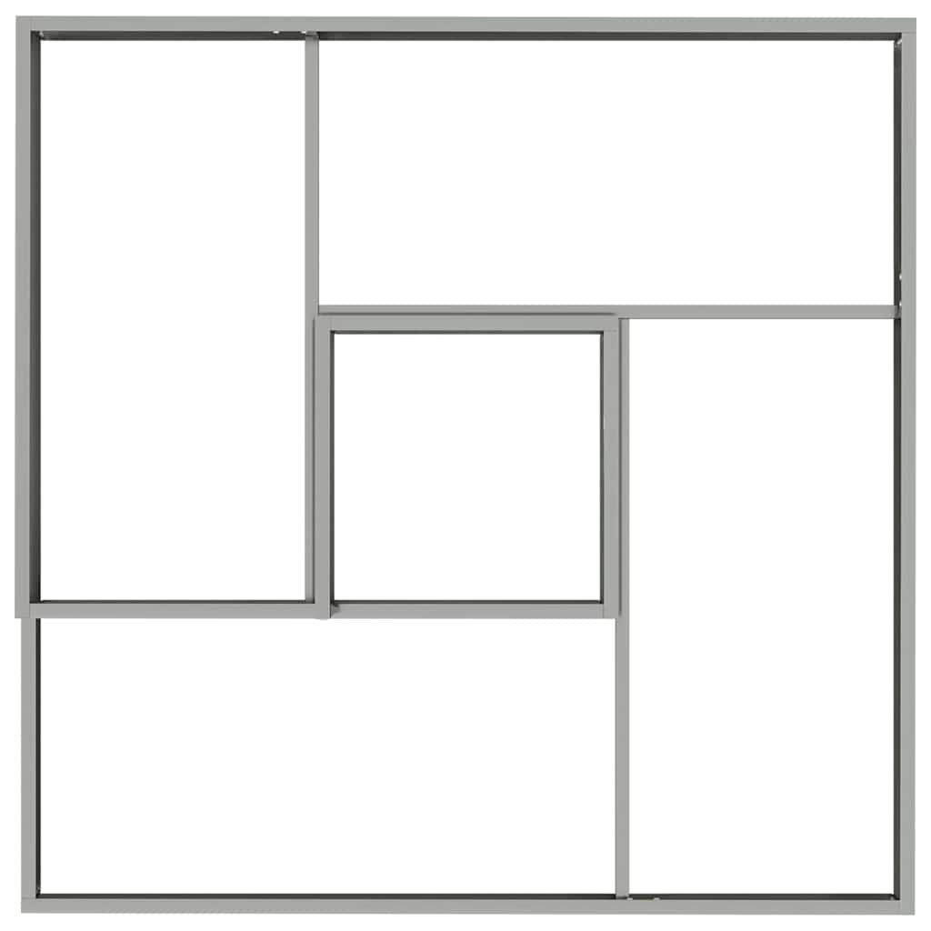 Tuin Bloempot Zilver 100 x 100 x 50 cm Gegalvaniseerd staal is nu te koop bij PeponiXL, paradijselijk wonen!