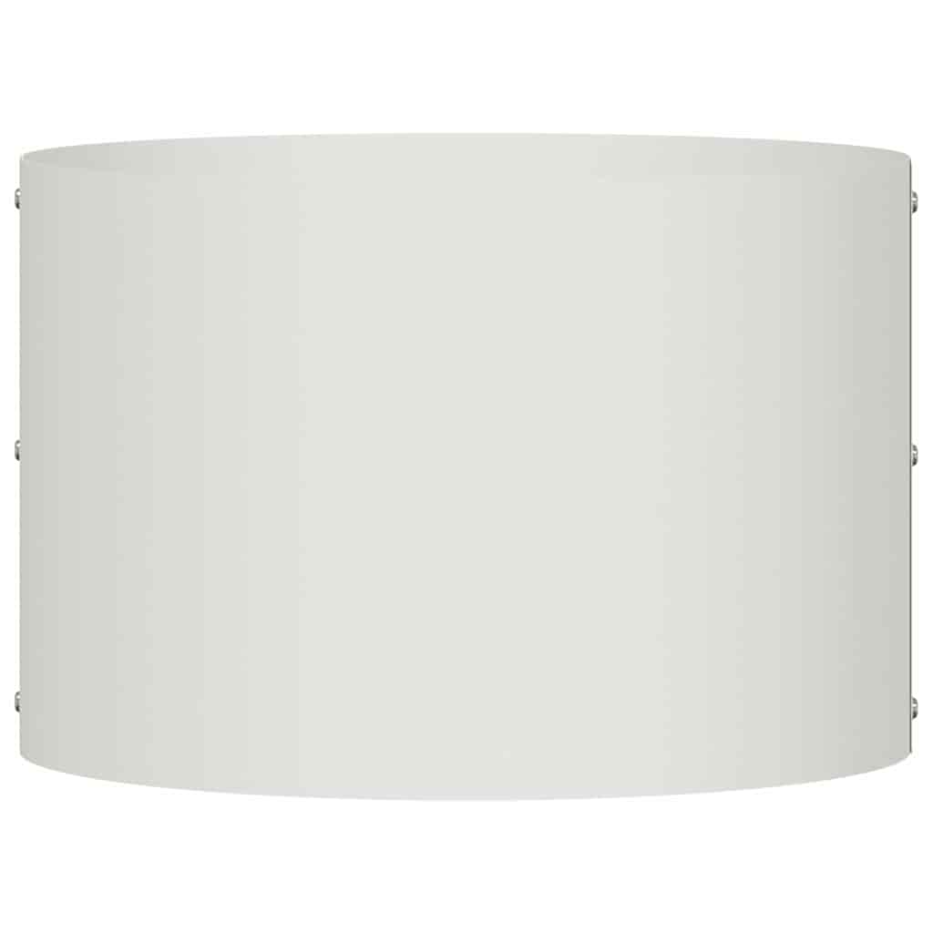 Plantenring Wit 30 x 30 x 20 cm Koudgewalst staal is nu te koop bij PeponiXL, paradijselijk wonen!
