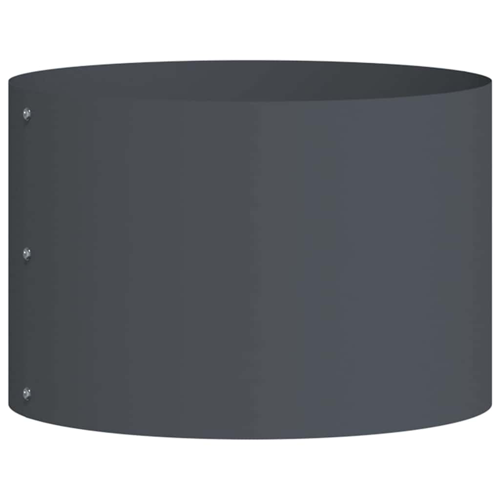 Plantenring Antraciet 30 x 30 x 20 cm Koudgewalst staal is nu te koop bij PeponiXL, paradijselijk wonen!