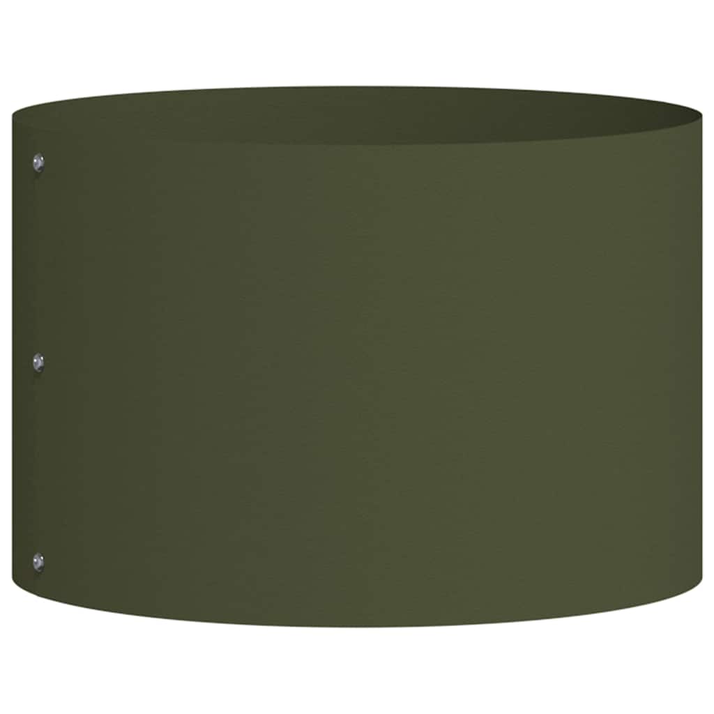 Plantenring Olijf Groen 30 x 30 x 20 cm Koudgewalst staal is nu te koop bij PeponiXL, paradijselijk wonen!
